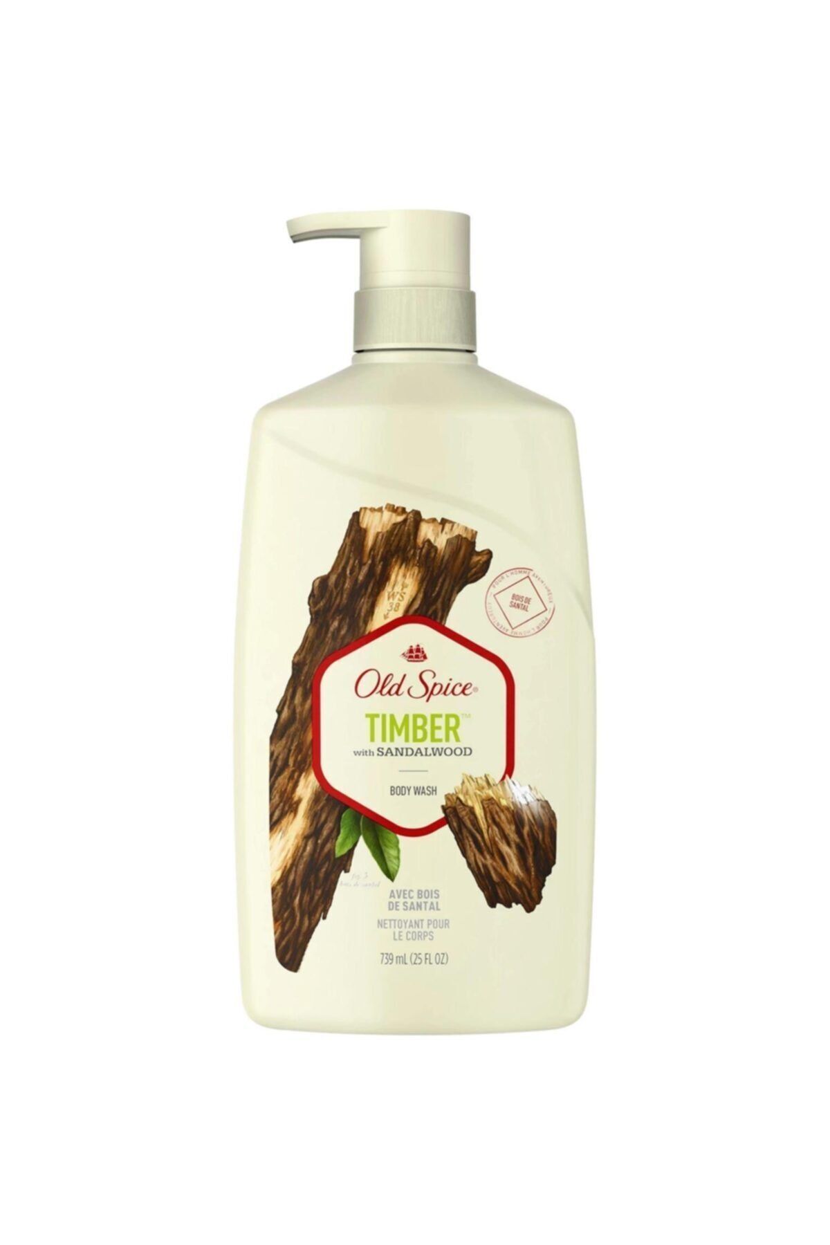 Old Spice-739ml F/c Timber Body Wash 1