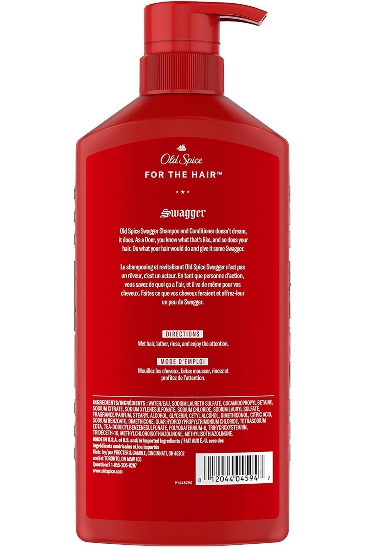 Old Spice-Swagger 2 in 1 Shampoo and Conditioner Set - 650ML 2