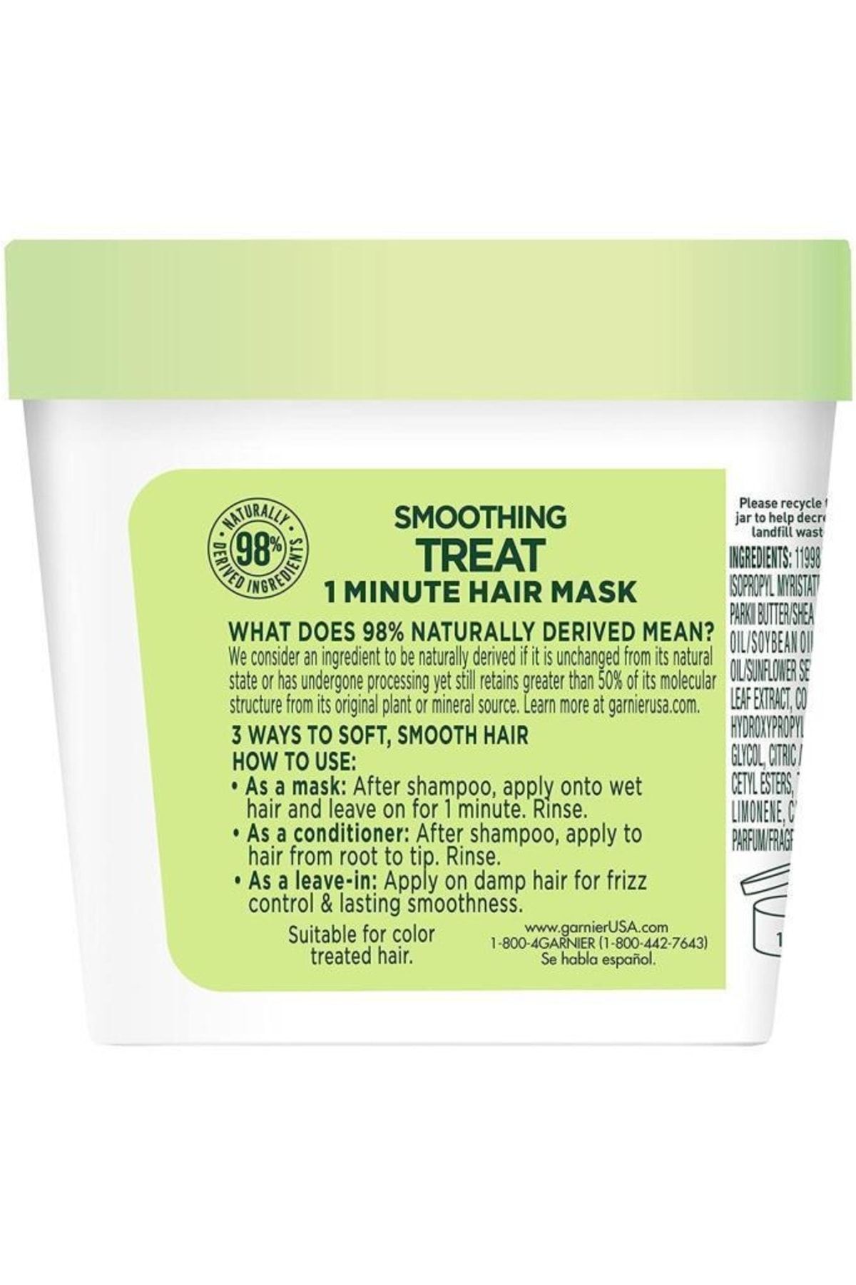 Garnier ماسک موی ضد تورم با عصاره آووکادو 100 میلی لیتر