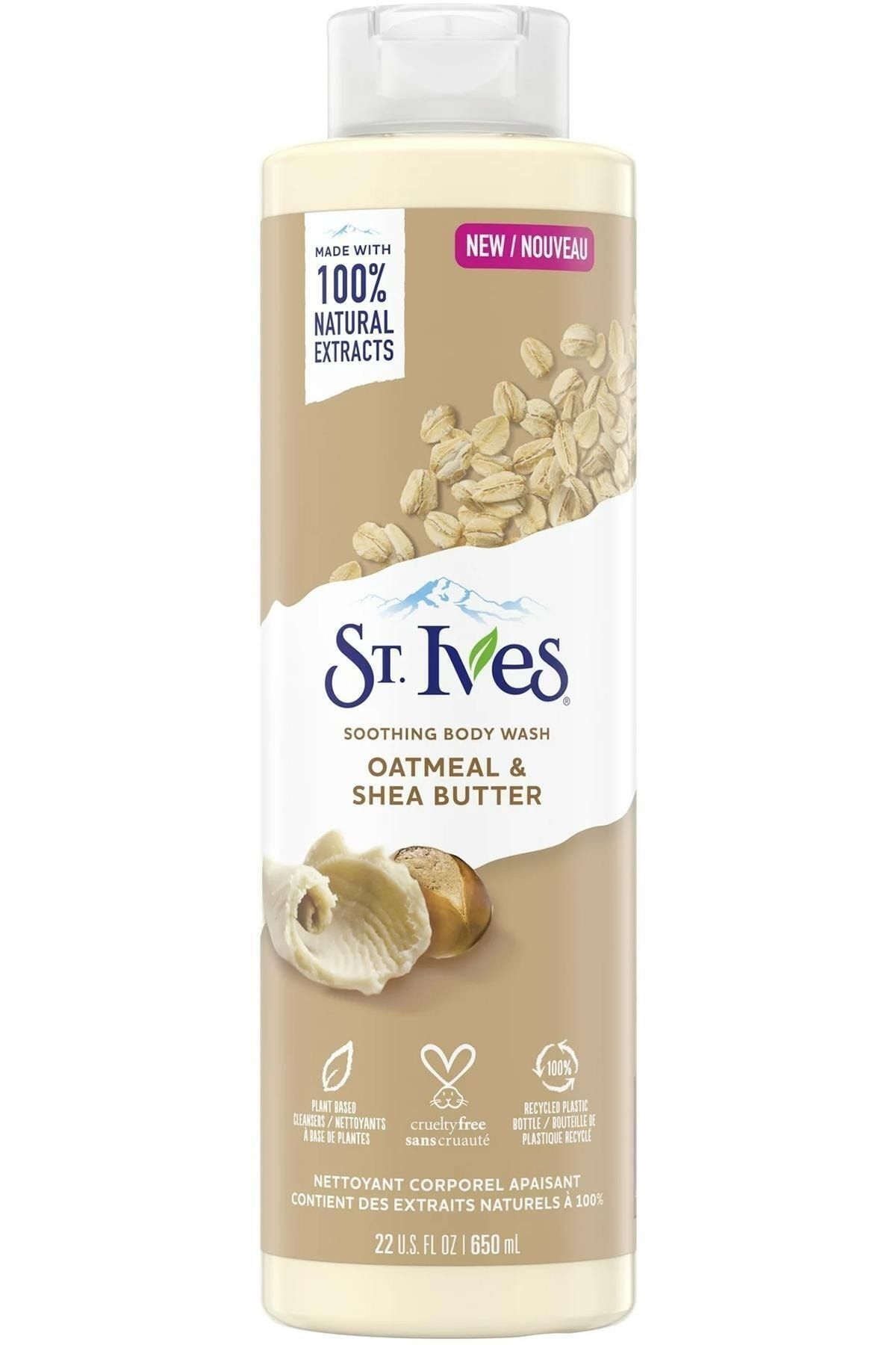 St. Ives ST.Ives 650ML Soothing Body Shampoo with Oatmeal and Shea Butter Trendyol