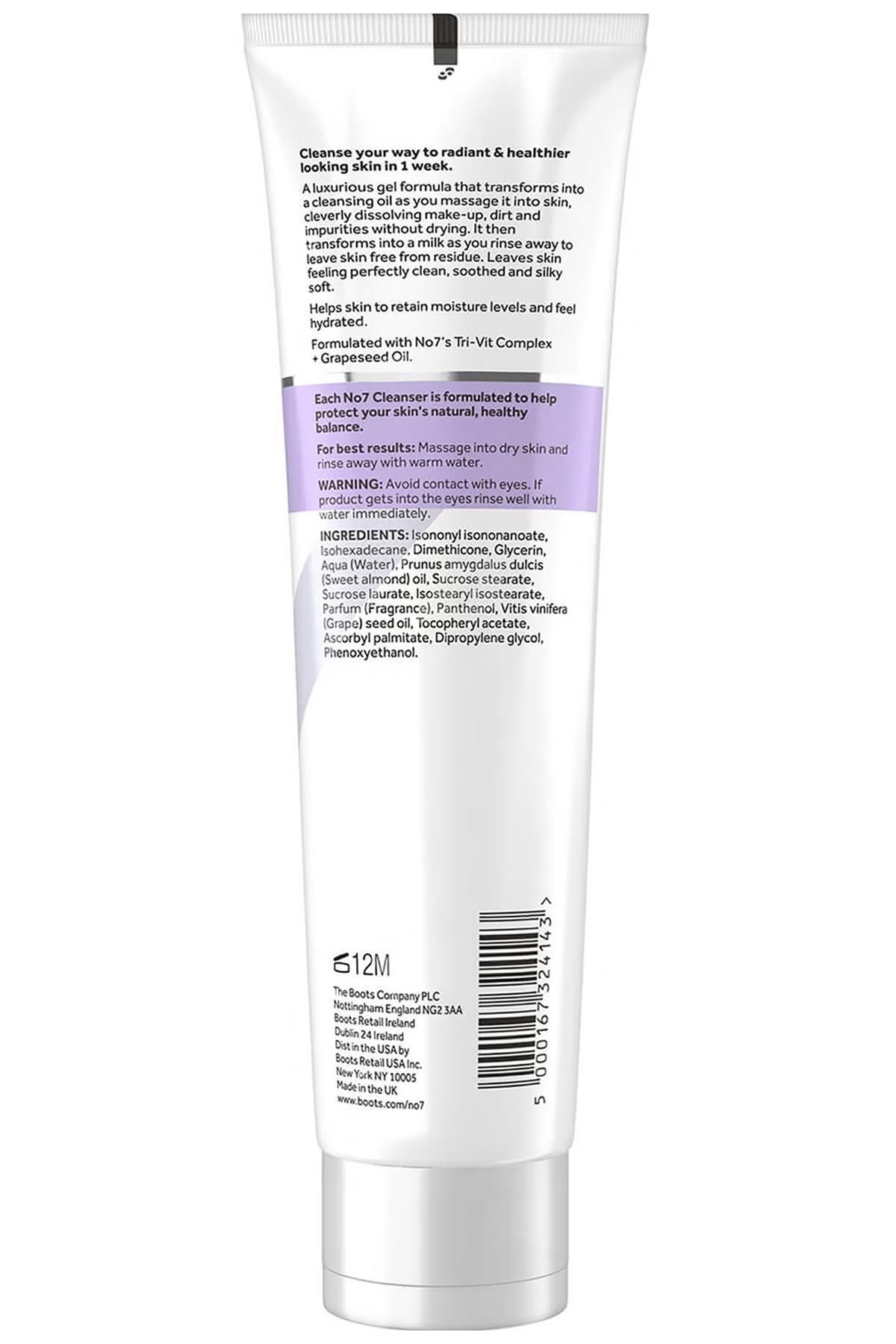 NO7-150ML Melting Gel Facial Cleansing Gel 2