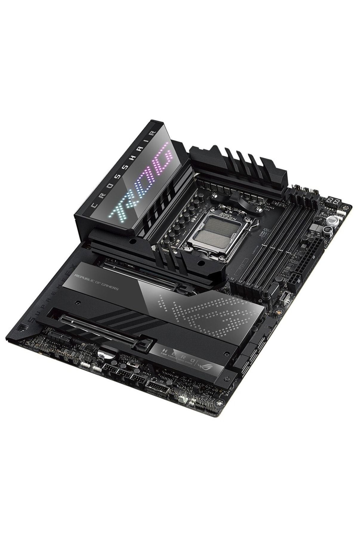 ASUS-Rog Crosshair X670e Hero Ddr5 6400mhz (oc) Socket Am5 M.2 Motherboard 6