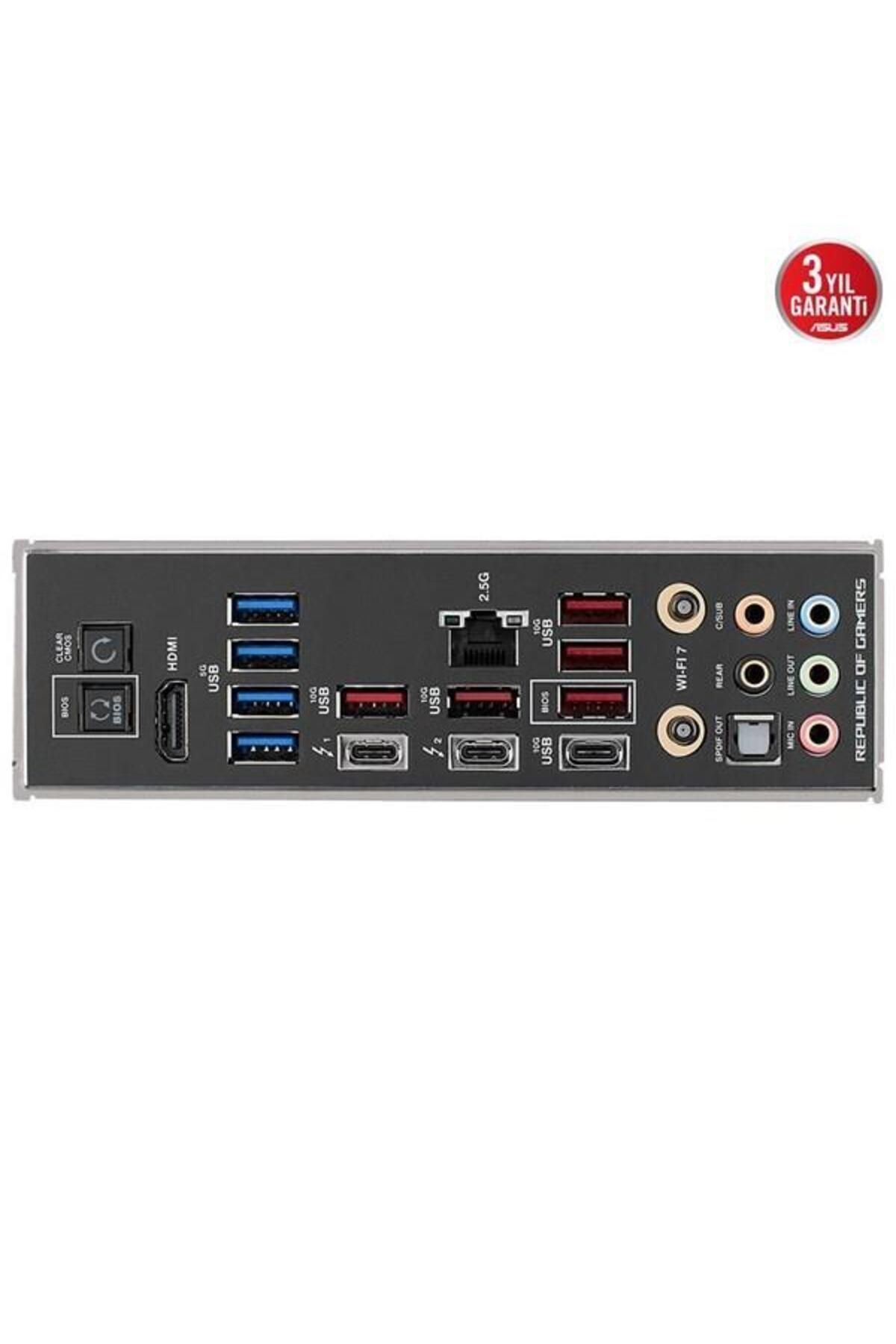 ASUS-ROG MAXIMUS Z790 DARK HERO WIFI-7 DDR5 HDMI-DP PCIE 5.0 1700p ATX 5