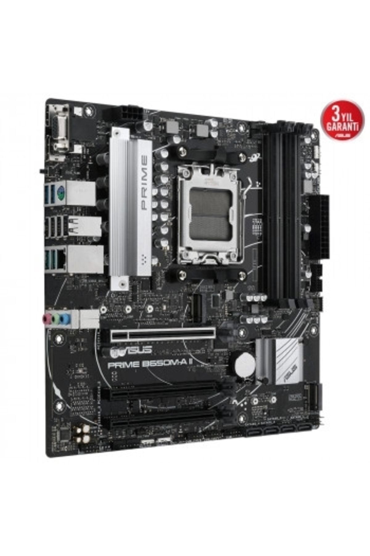 ASUS-PRIME B650M-A WIFI II DDR5 6400Mhz(OC) M.2 mATX AM5 3