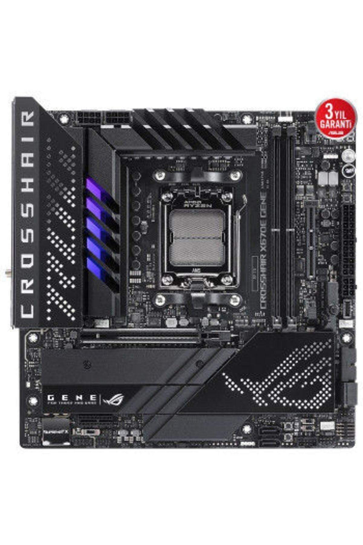 ASUS-Rog Crosshair X670e Gene Ddr5 6400mhz(oc) M.2 Wifi Matx Am5 4