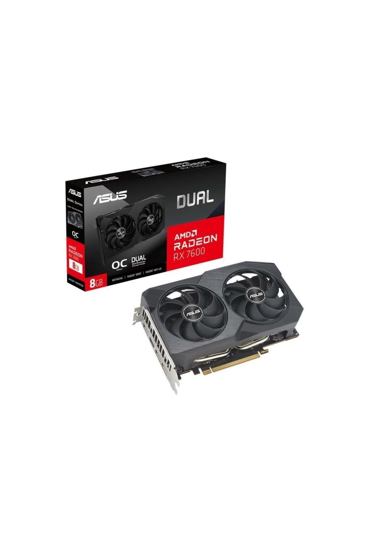 ASUS AMD Radeon RX7600 DUAL-RX7600-O8G ASUS AMD Radeon RX ASUS AMD Radeon RX7600 DUAL-RX7600-O8G ASUS AMD Radeon RX