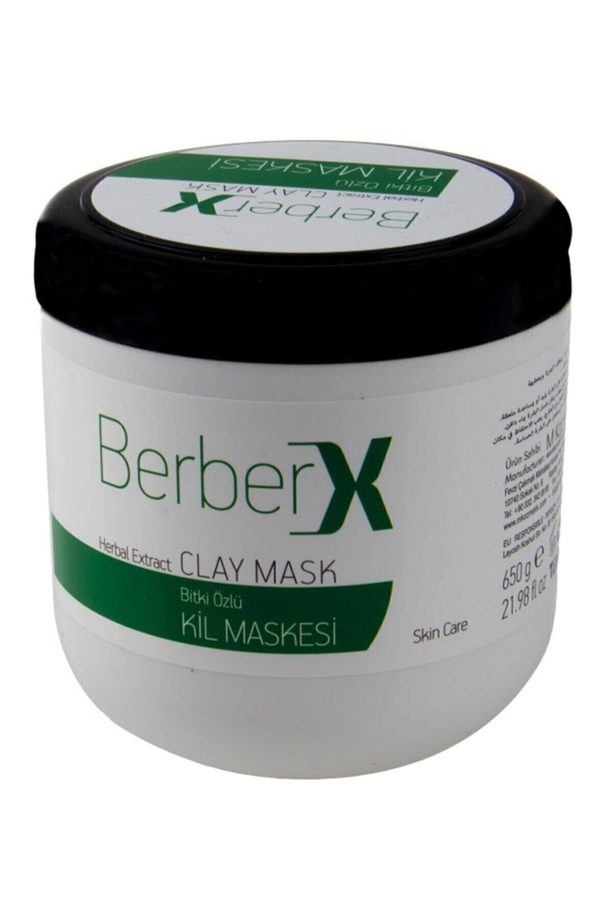 Genel Markalar Berberx Prof. Bitki Özlü Kil Maskesi 650 Ml Kil Maskesi 650 Ml