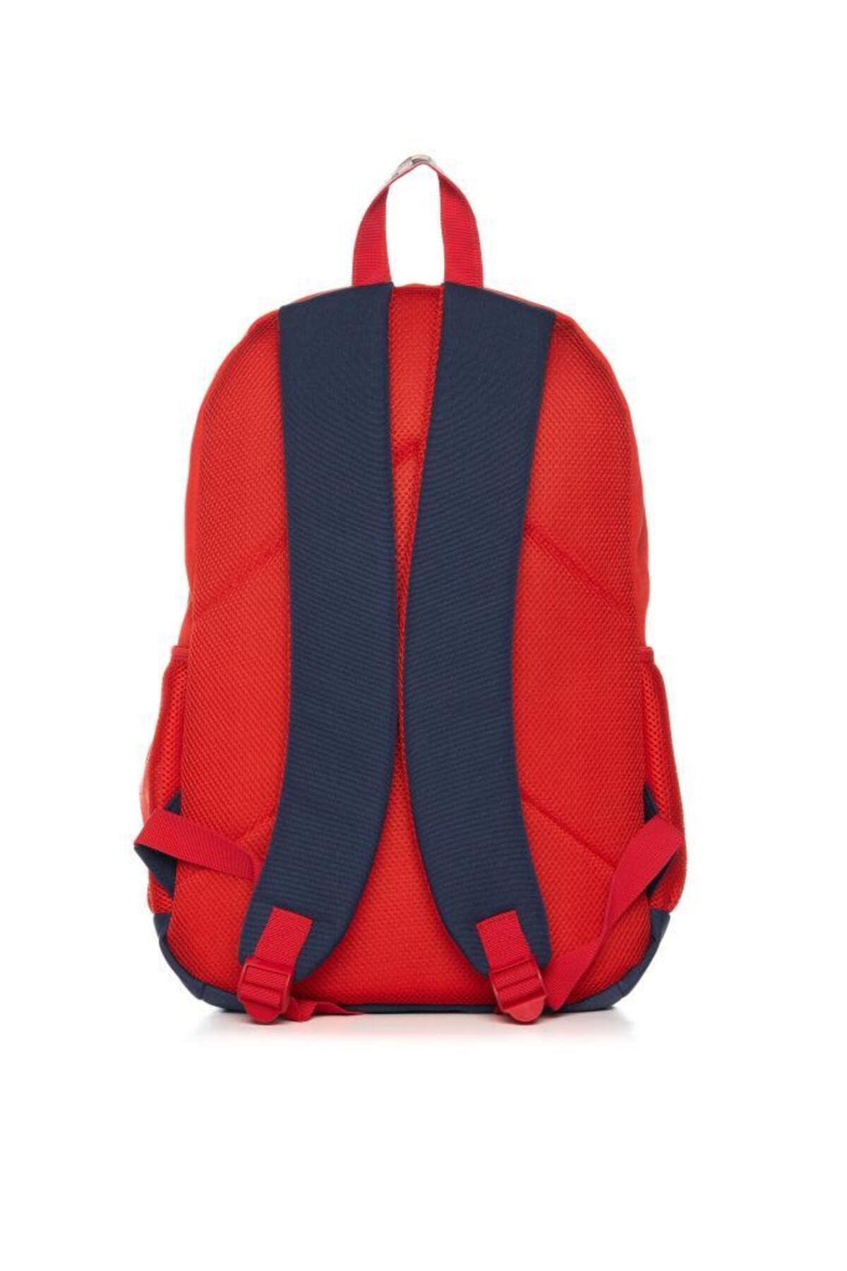 No Fear-Red Double Compartment Original Backpack - 03617 3