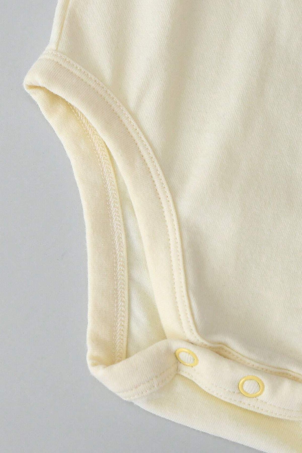 بادی نوزادی پسرانه – دخترانه زرد bebetospik | ZBN-ASKI-SARI اورجینال - تصویر 3