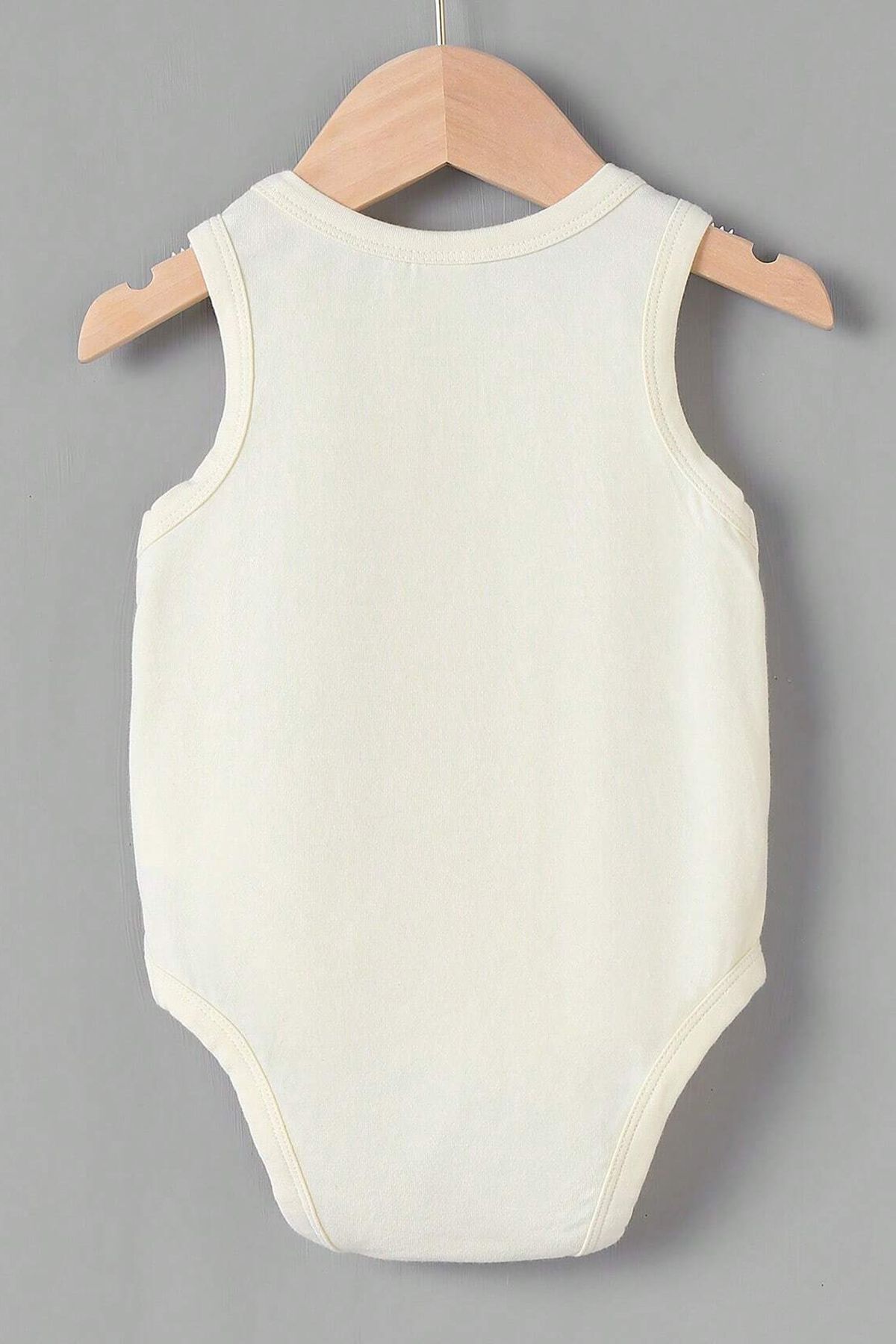 بادی نوزادی پسرانه – دخترانه زرد bebetospik | ZBN-ASKI-SARI اورجینال - تصویر 2