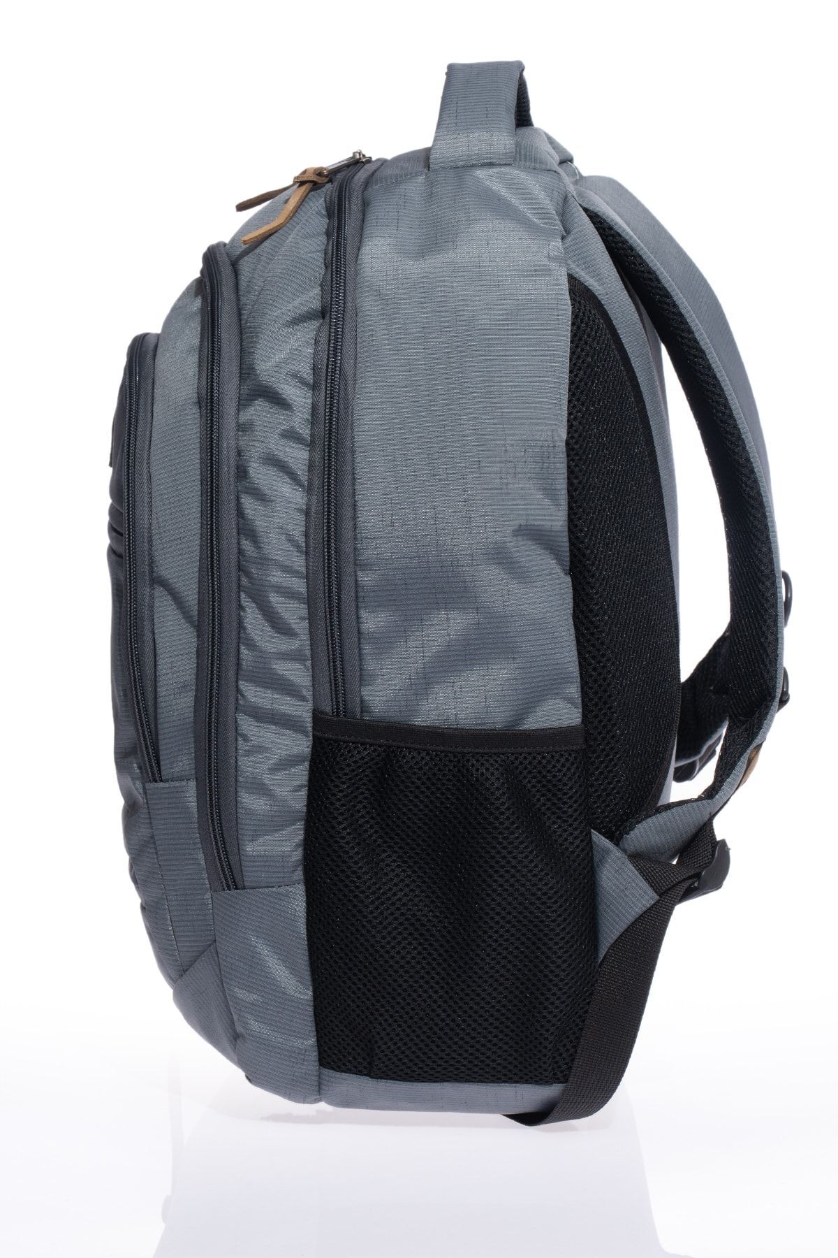 کوله پشتی زنانه خاکستری By Hakan | 21UBYH0025 اورجینال - تصویر 4