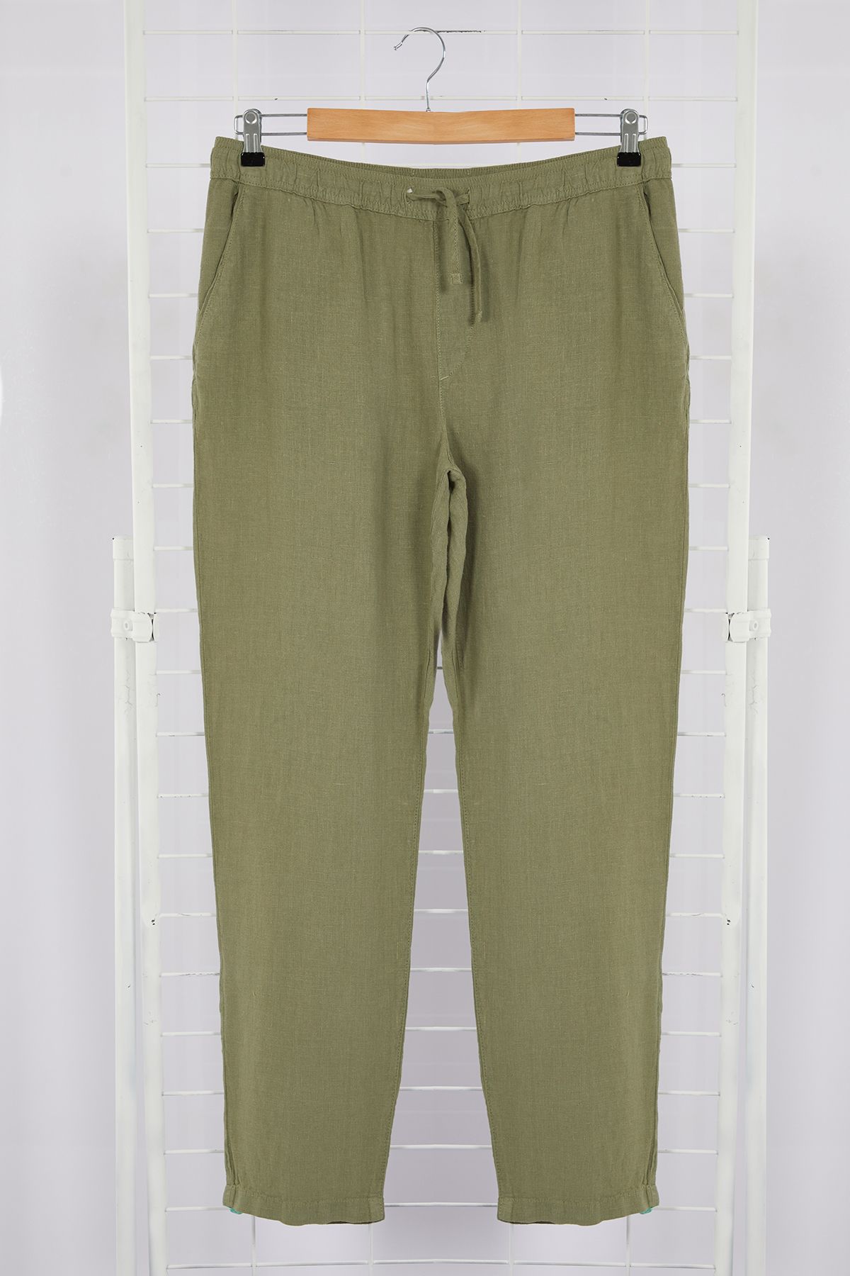 trendyol-man-mens-beige-unifarben-high-waist