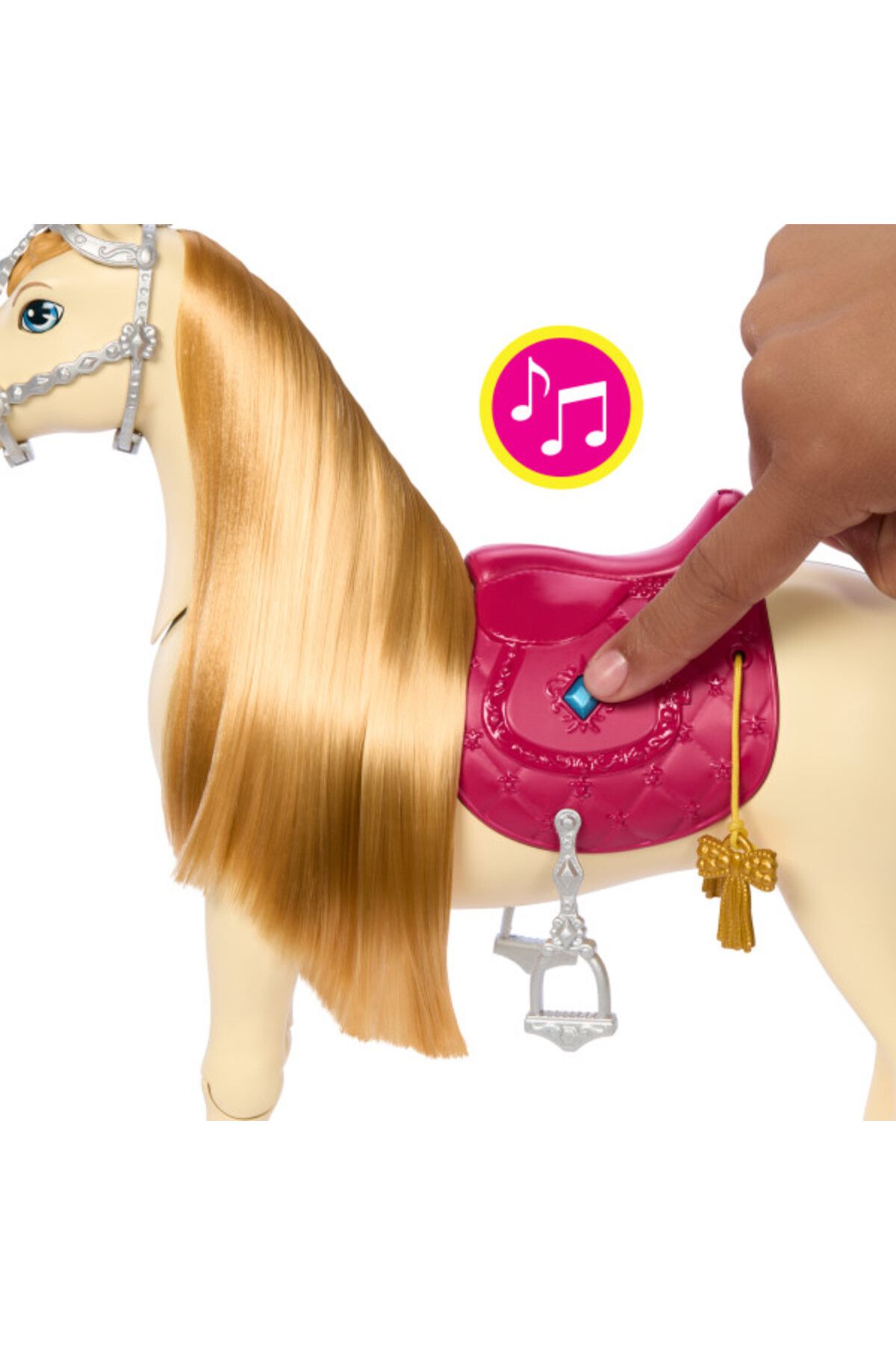 Barbie Big Horse Chase Mysteries Dance and Performing Horse Hxj42 Trendyol