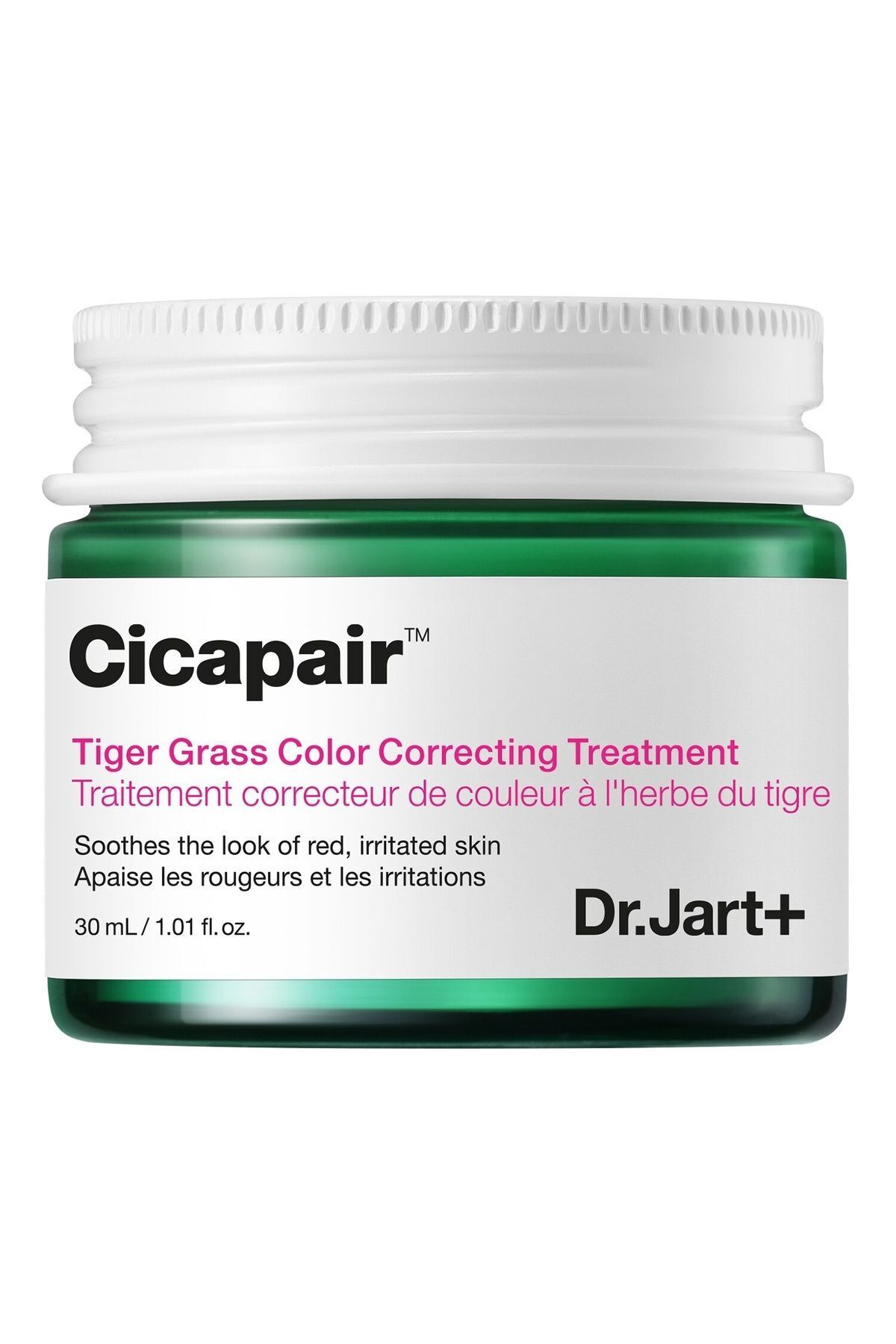 Cicapair Tiger Grass Color Correcting Treatment - Redness Relief and Equalizing Face Cream 30ml