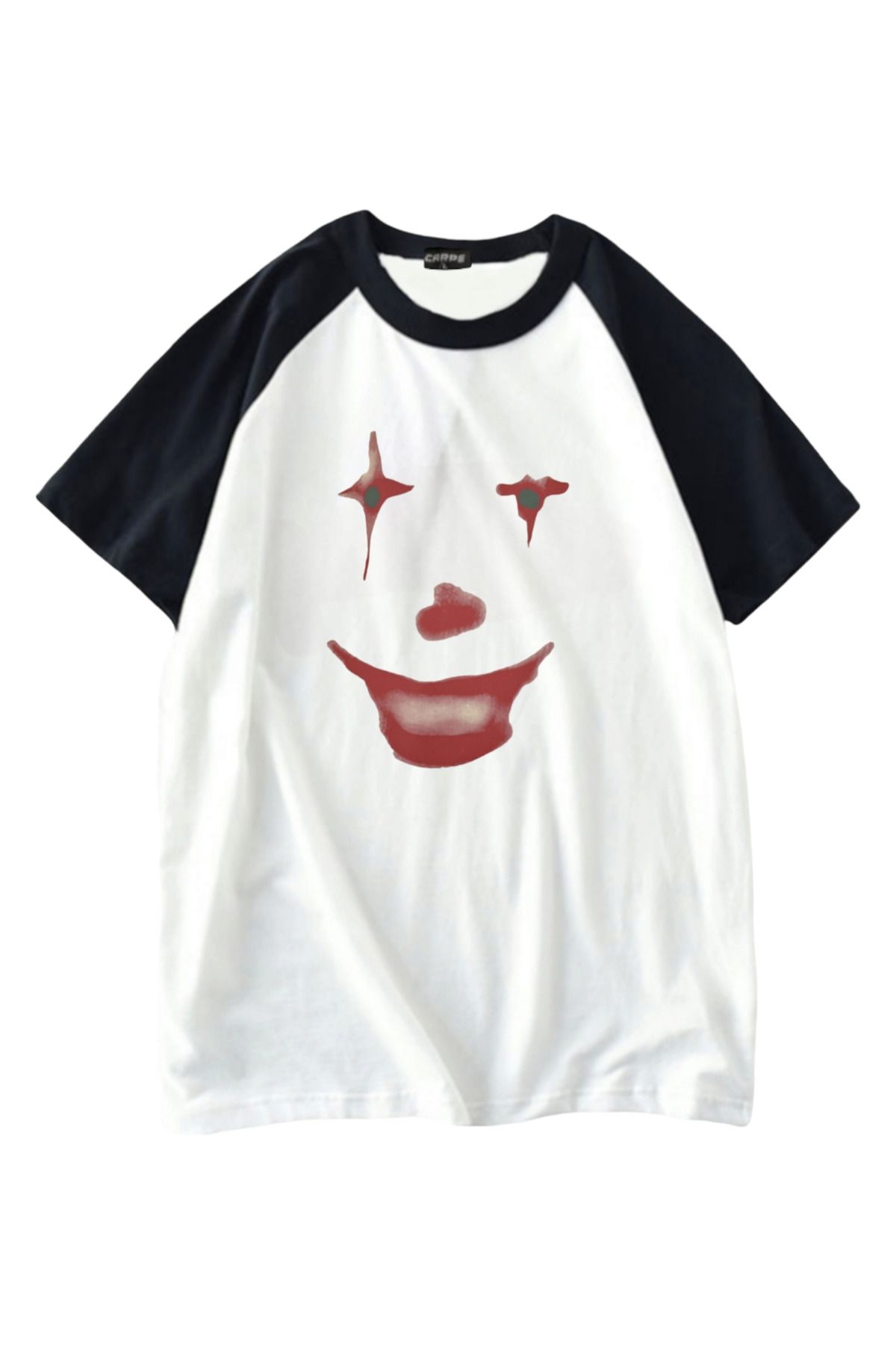Carpe Tricou Silhouette Oversize Roșu Raglan Unisex - XL