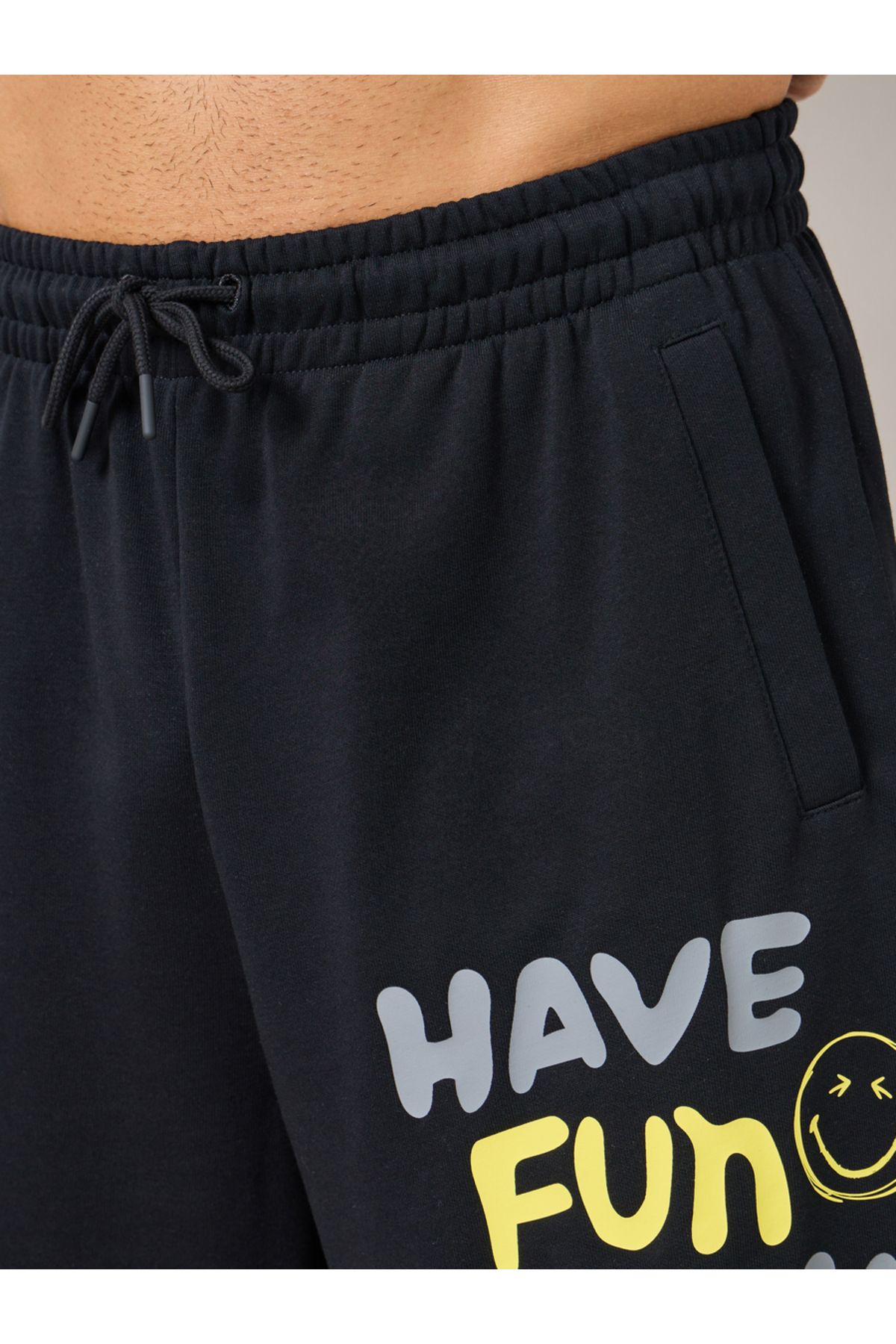 Anta-Emoji Print Lifestyle Knit Shorts 3