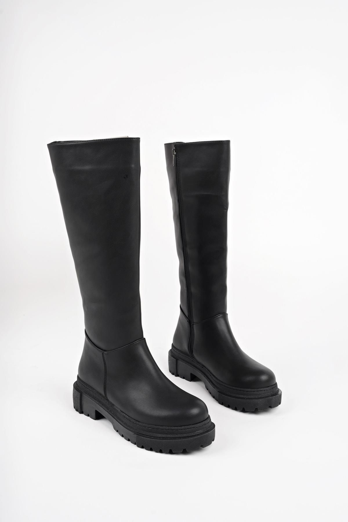 MUGGO-Bery Damen-Stiefel mit dicker Sohle 5