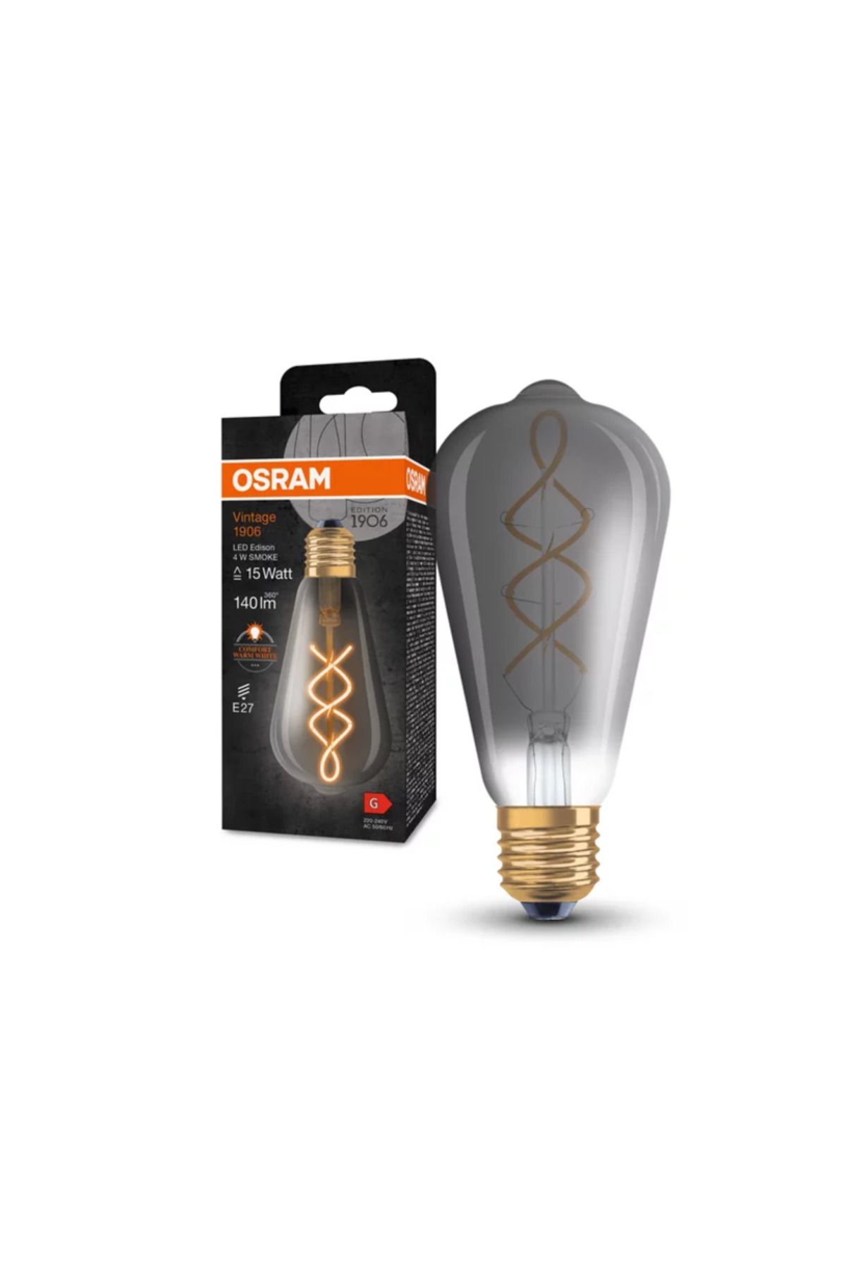 Osram Vintage 1906 Edison 15 Filament 4W 818 Duman E27 Fiyat Yorumlar Trendyol