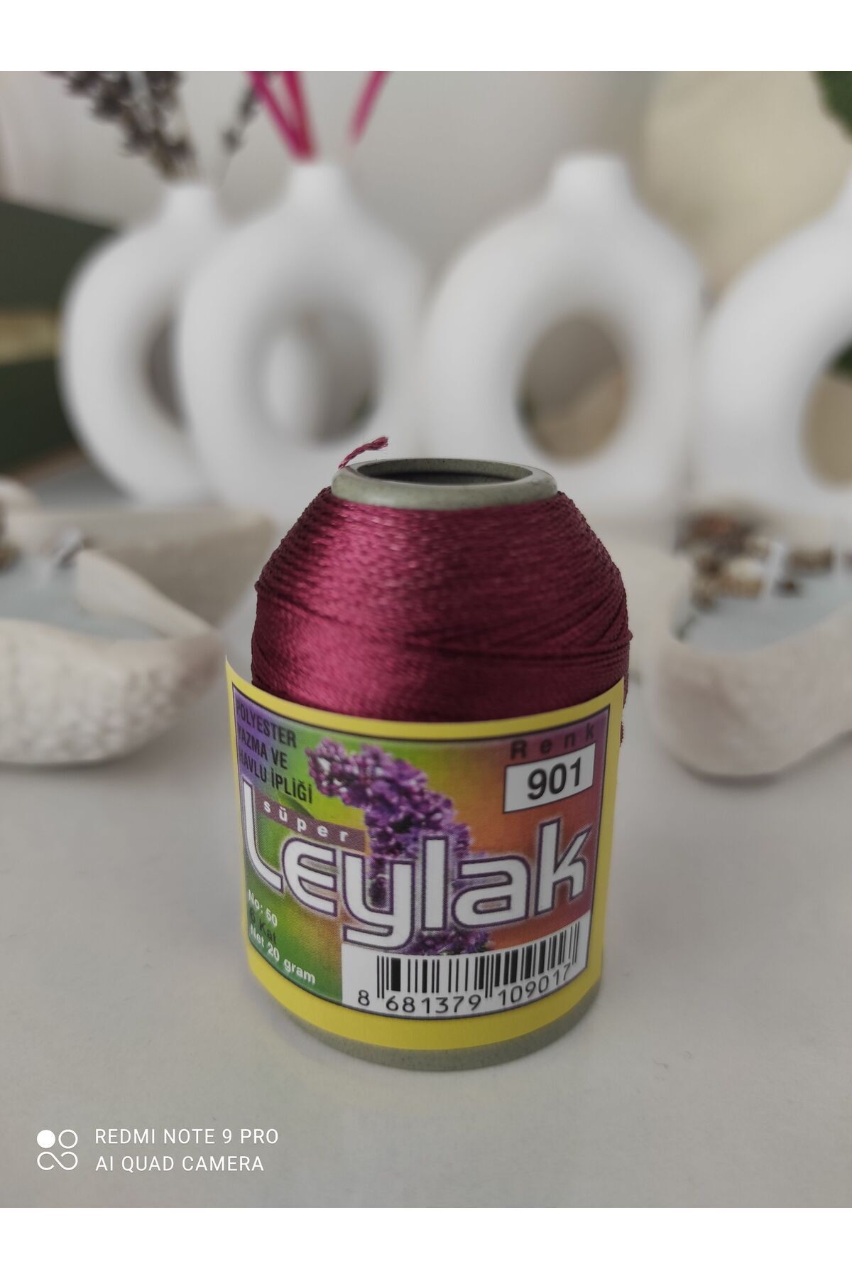 Leylak-بوليستر 901 موديل كتابة وخيط منشفة 1