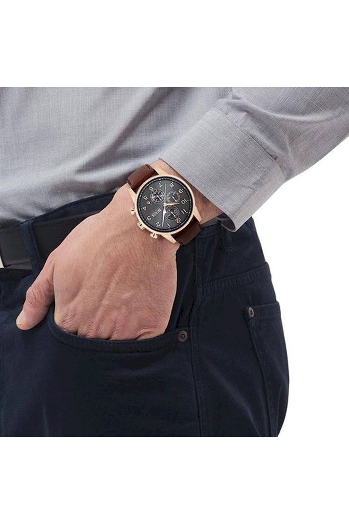 ساعت مردانه مچی HB1513496 اورجینال BOSS