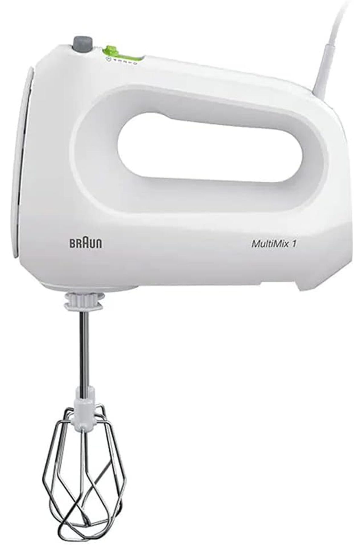 Braun-Hand Mixer 2 in 1 Hand & Stand MultiMix, 450W, 4.3L Bowl, 4 speed + turbo, Silent mode -HM1070 2