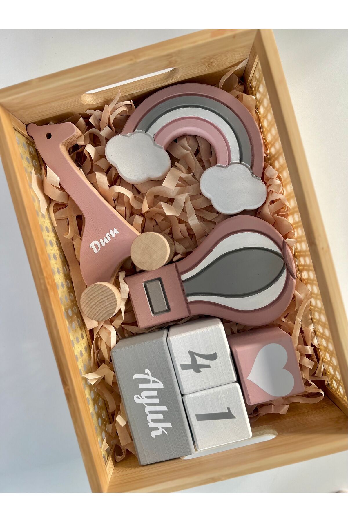 Objeli Bebek Çekim Aksesuarı Dekor Bebek Set