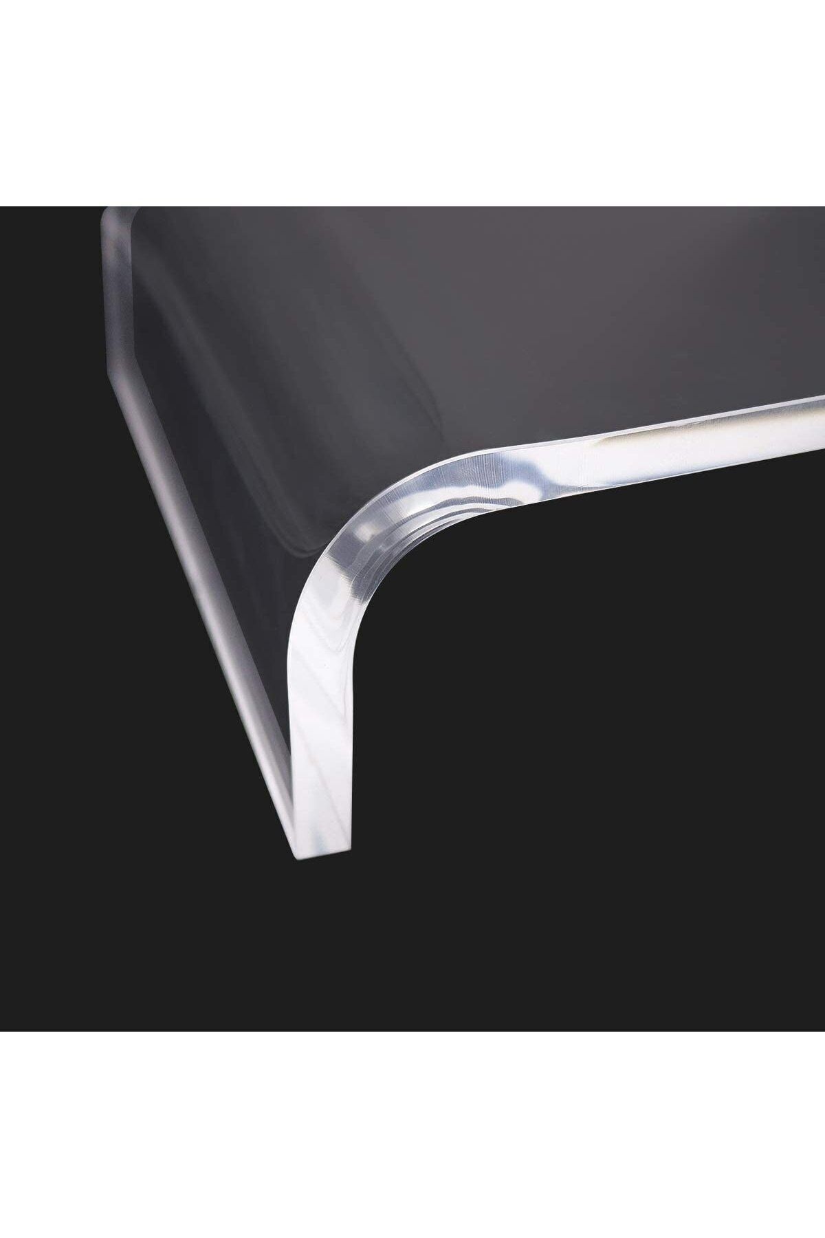 Pleksi Şeffaf Monitör Stand 30cm Genişlik 3