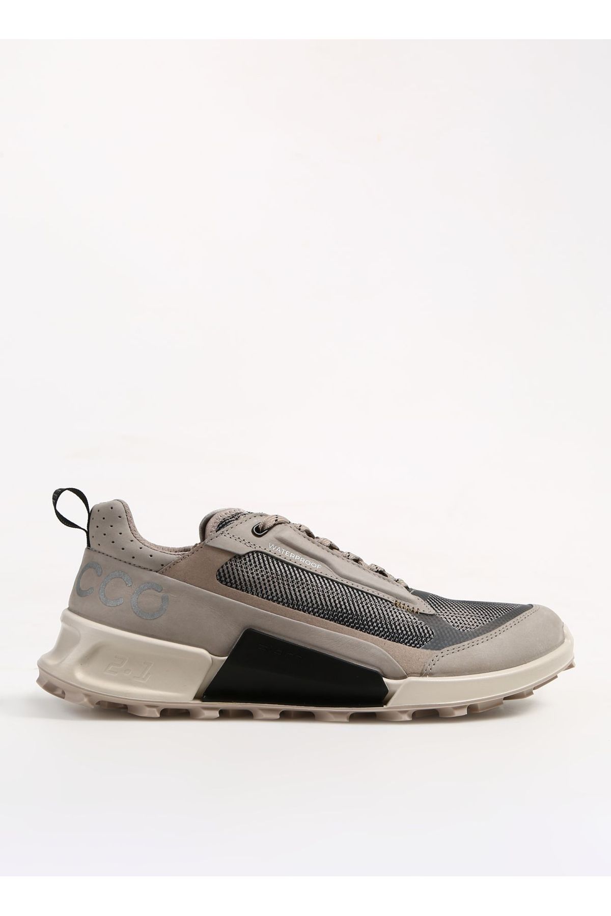 کفش مردانه در فضای باز Nubuck + چرم قهوه ای ECCO Biom 2.1
