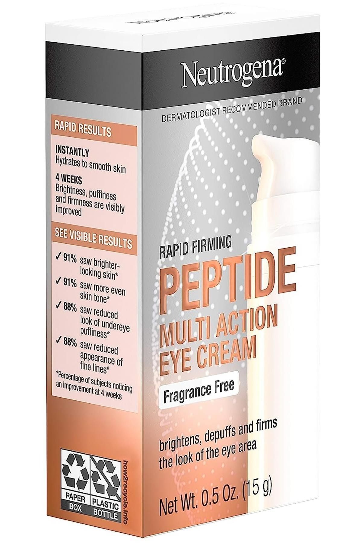 Neutrogena-Peptide Multi Action Unscented Eye Cream 15GR 4