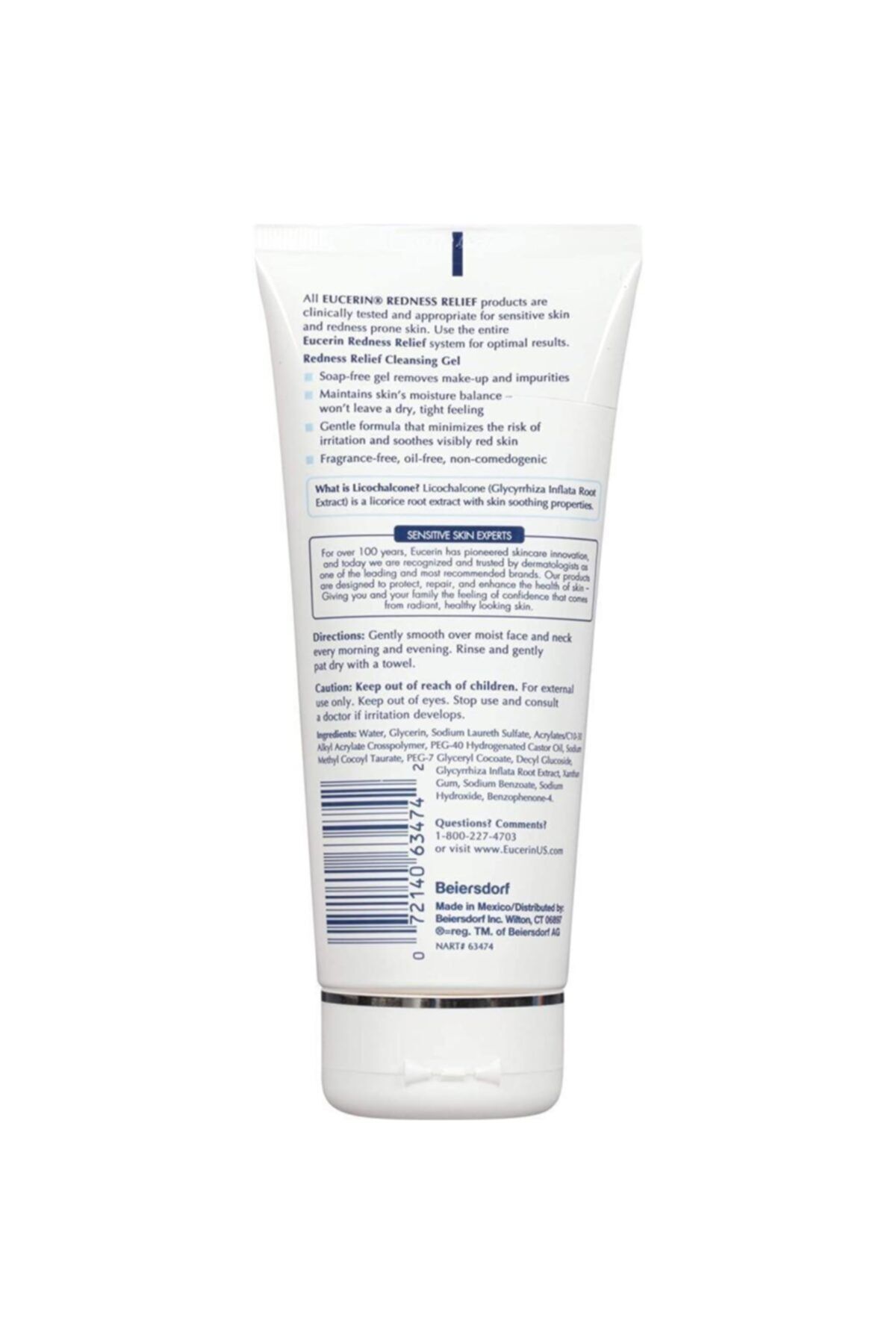Eucerin-Redness Remover Cleansing Gel 200 ml 2