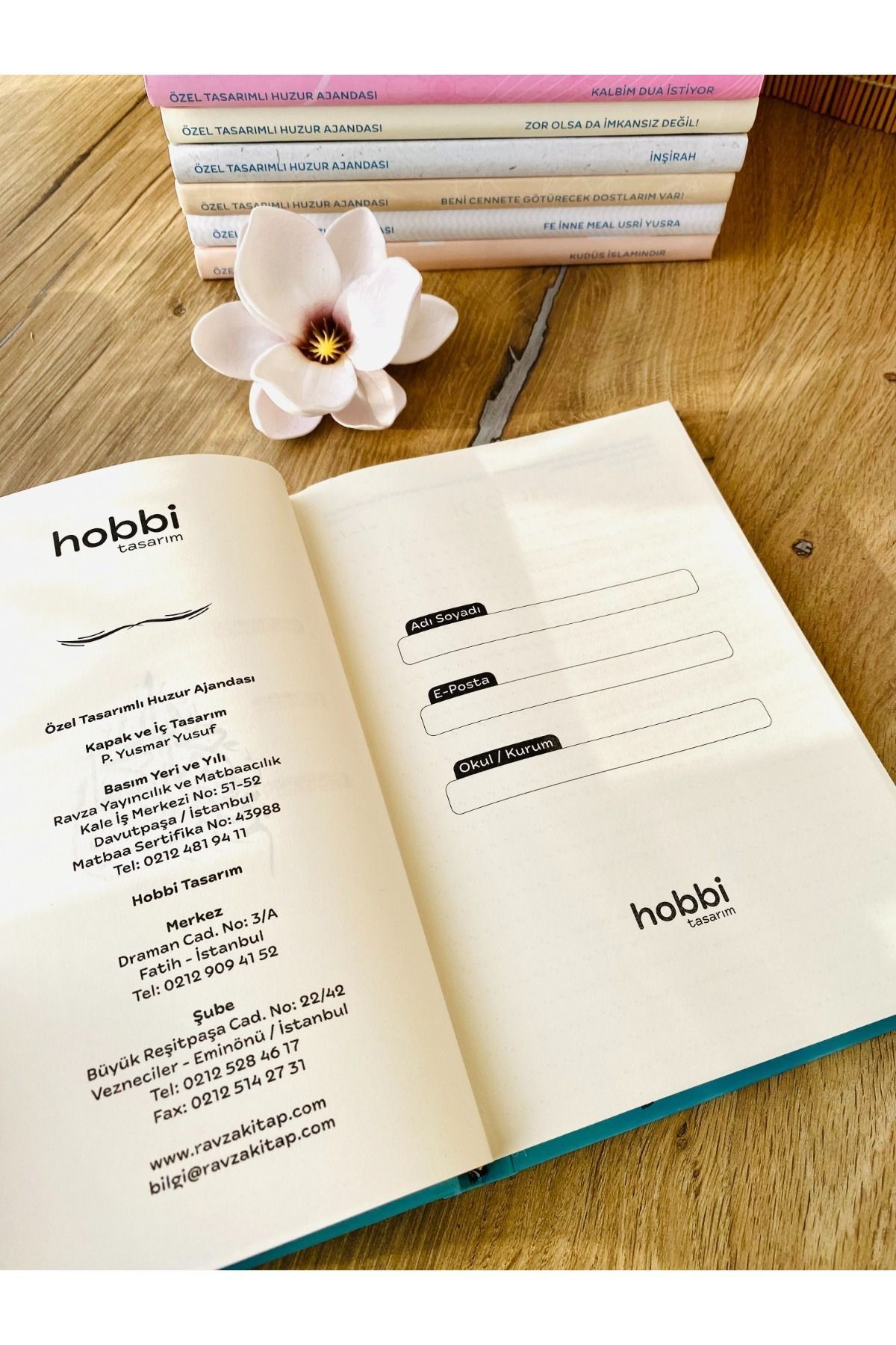 Hobbi Tasarım-Ειδικά Σχεδιασμένο Ισλαμικό Ατζάντα Ήρεμος - Αν είναι δύσκολο, δεν είναι αδύνατο 2