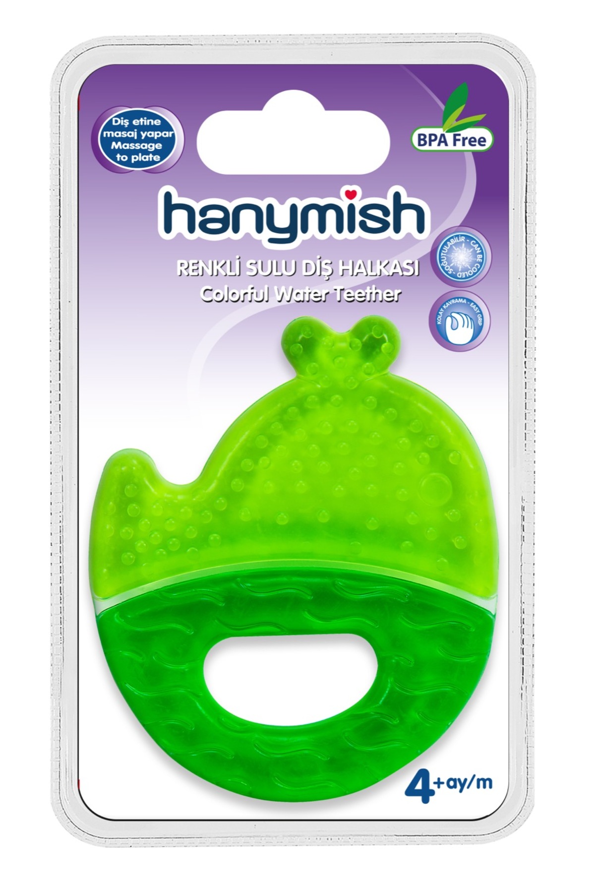 Renkli Sulu Diş Halkası
