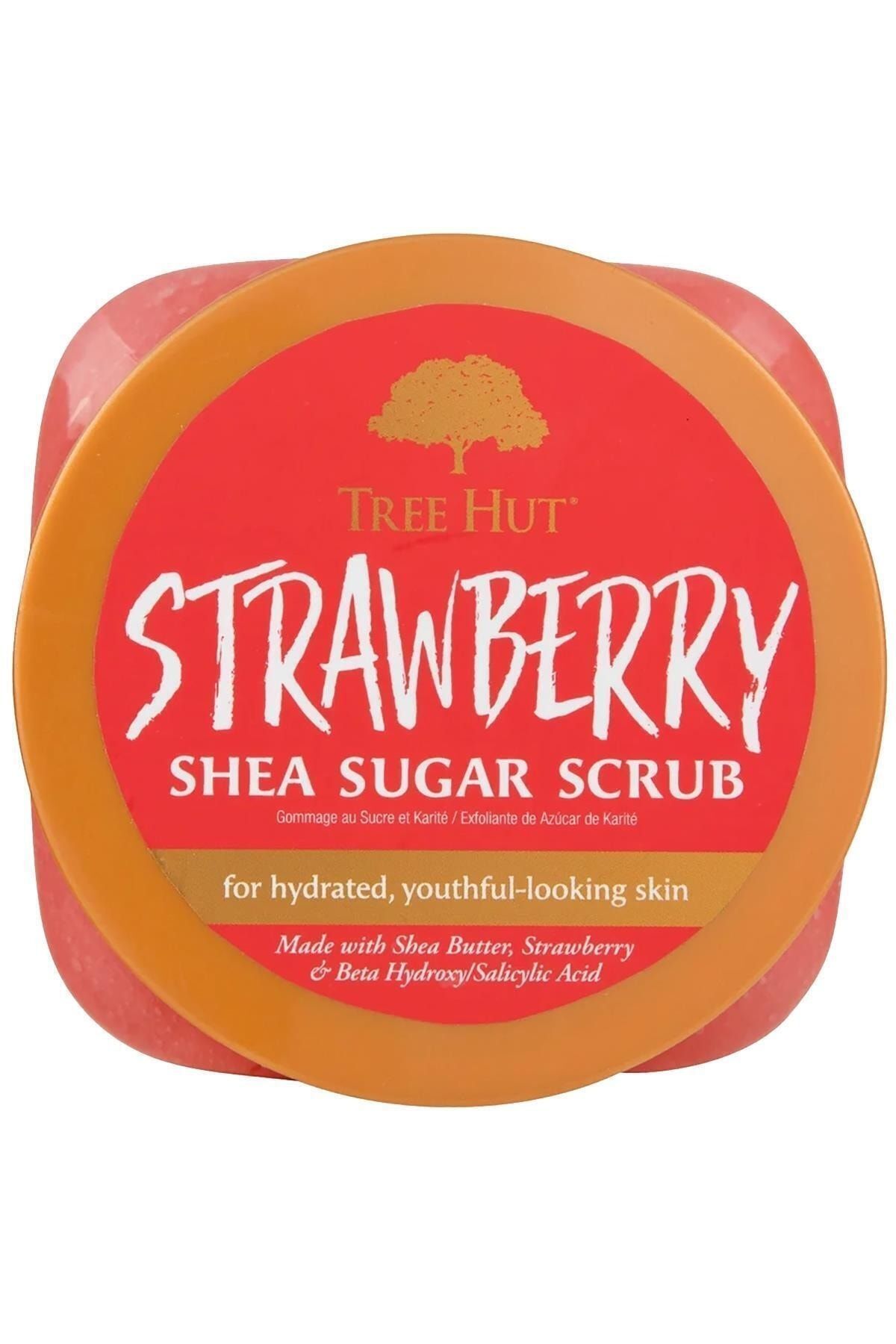 TreeHut-Tree Hut Strawberry Shea Sugar Scrub Body Peeling 510GR 3