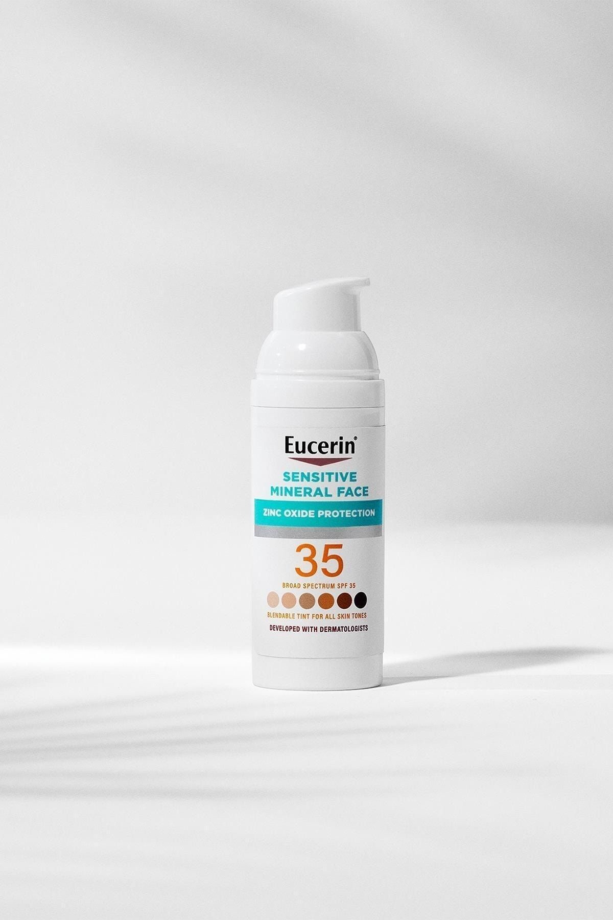 Eucerin-SPF35 Mineral Face Lotion - Sensitive Color, 50ML 2
