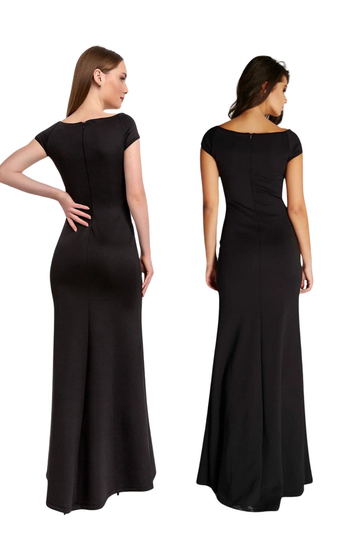 Laranor-Tulle Detailed Evening Dress 8