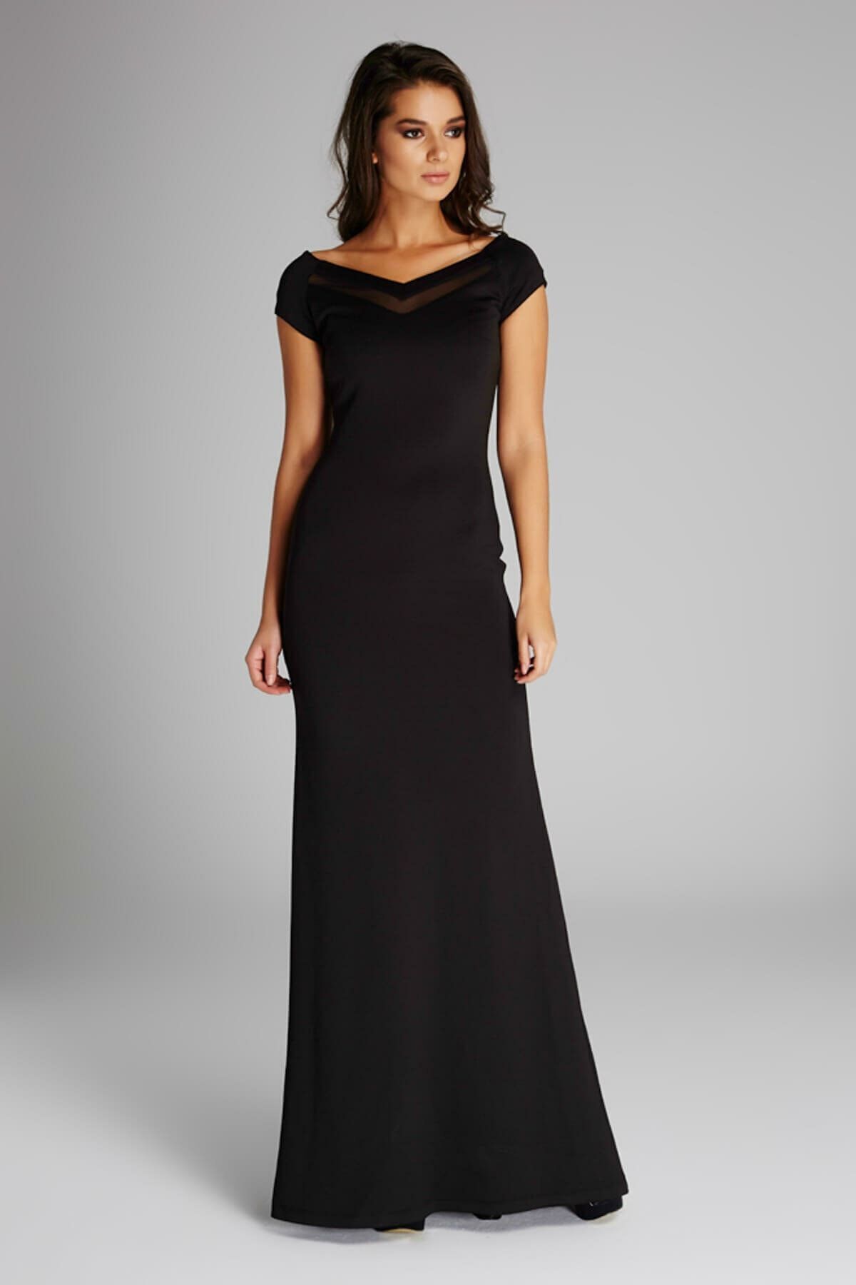 Laranor-Tulle Detailed Evening Dress 3