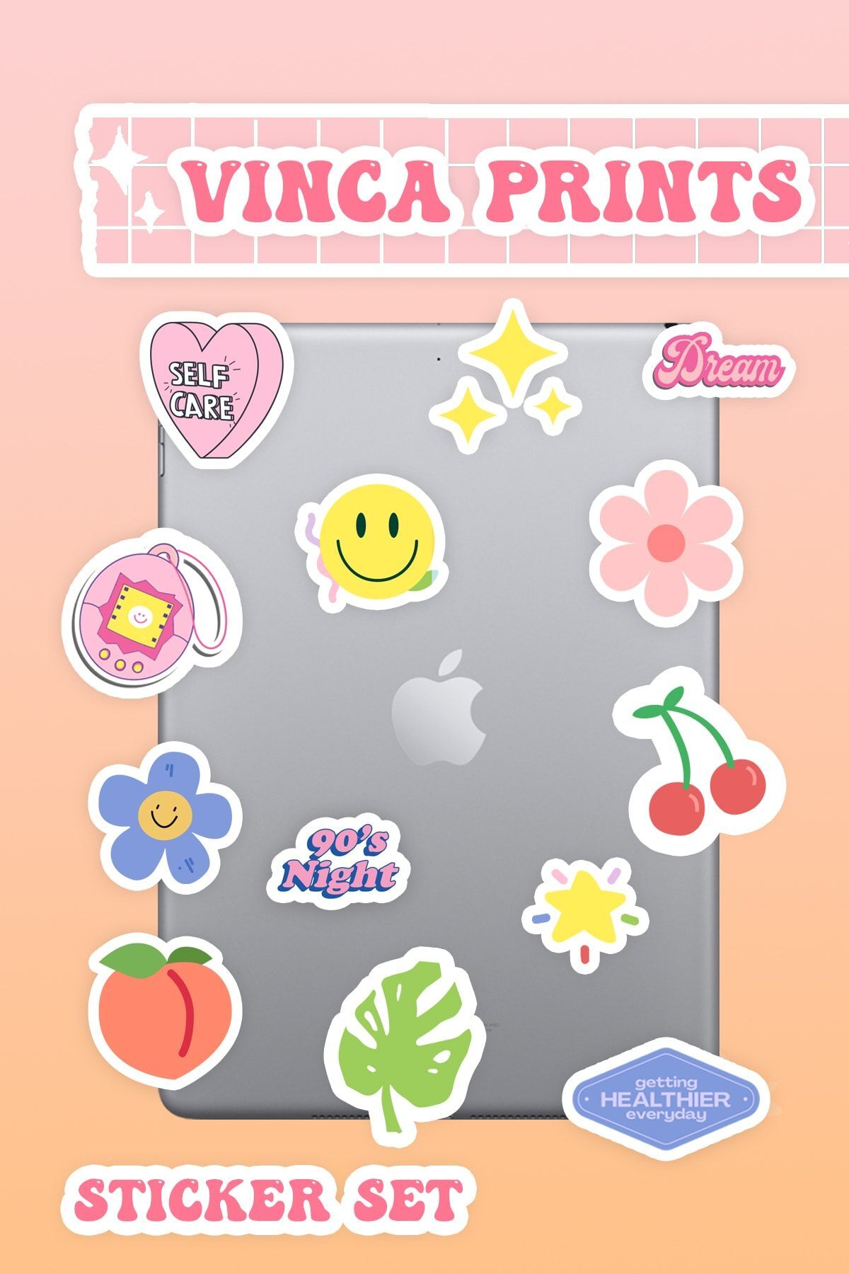Laptop Sticker Seti 13 Adet Sticker Macbook Notebook Tablet Telefon Ajanda Defter Sticker Seti 3