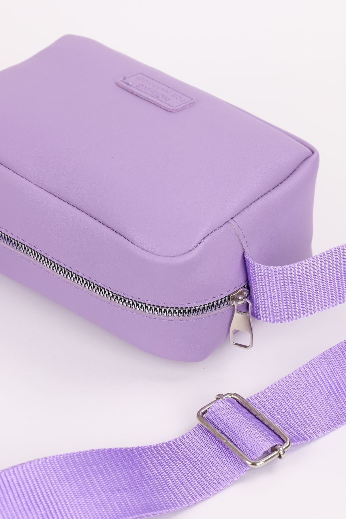 NOTHING-Mini Women's Bag - Cross Adjustable Column, Strap Model, Hand and Shoulder Carrying Option 8