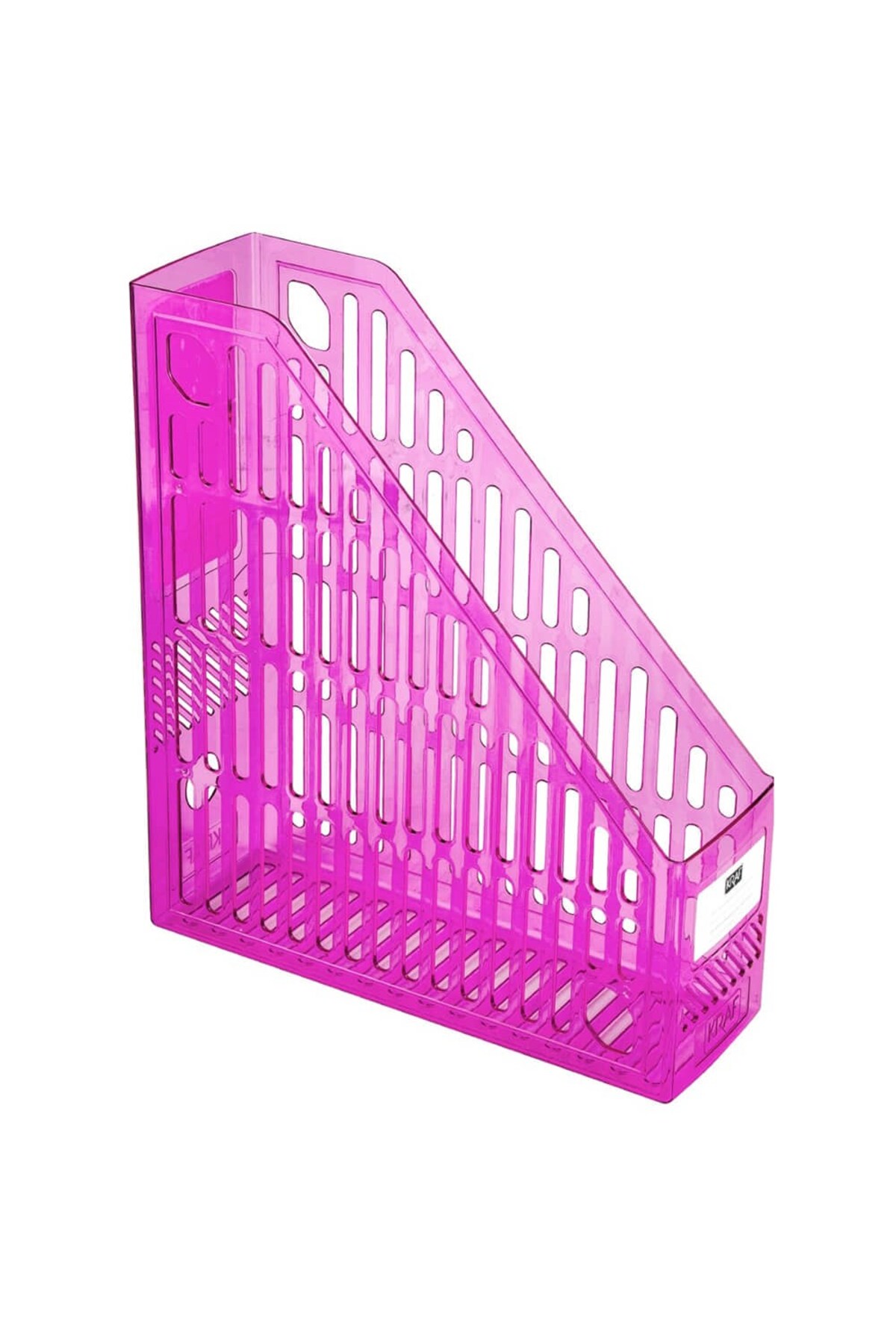 KRAF 5200 Magazinlik ŞEFFAF PEMBE (1 Adet)