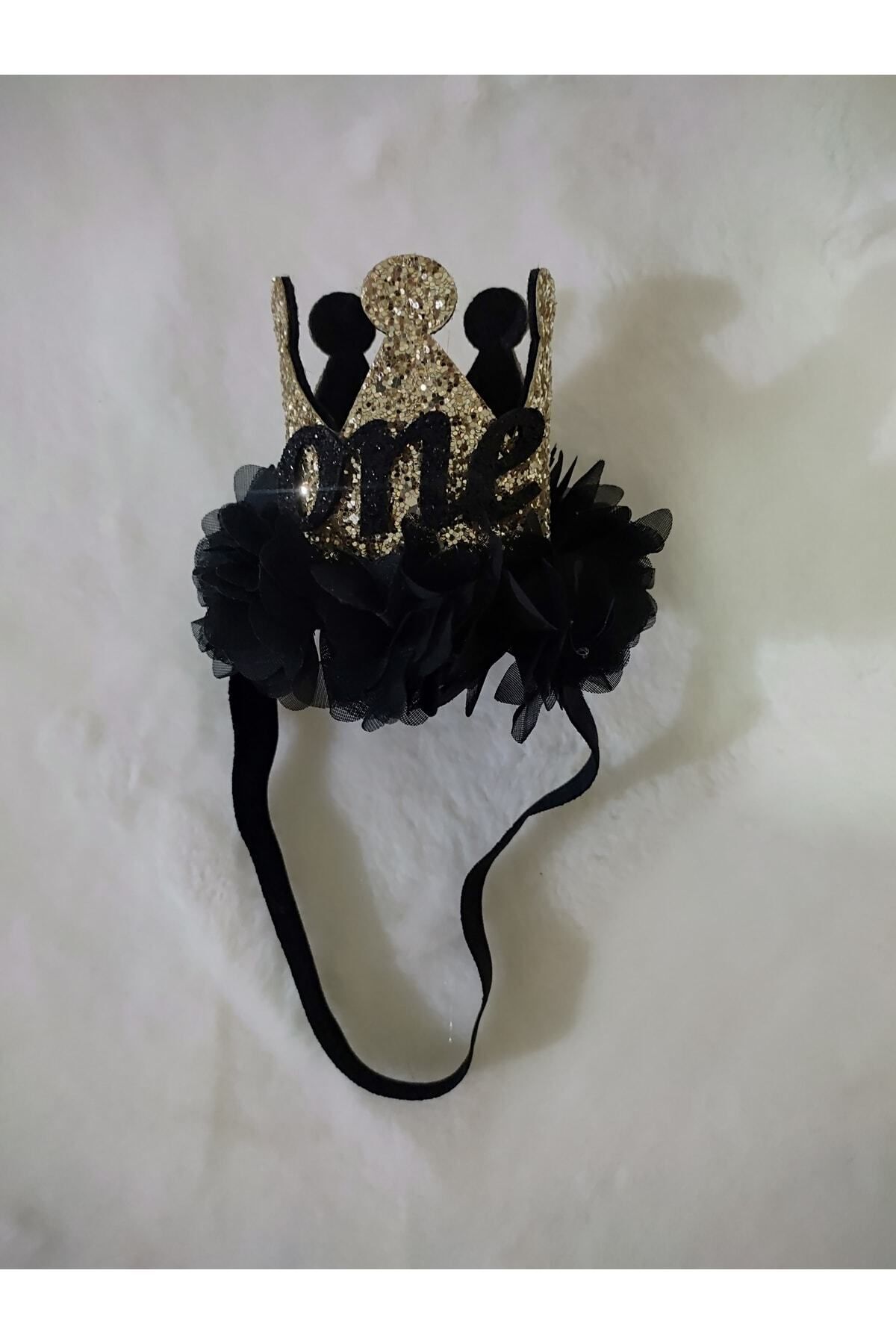damlakids Coroana De Aniversare De 1 An Aur / Negru Femeie - Single Dimension