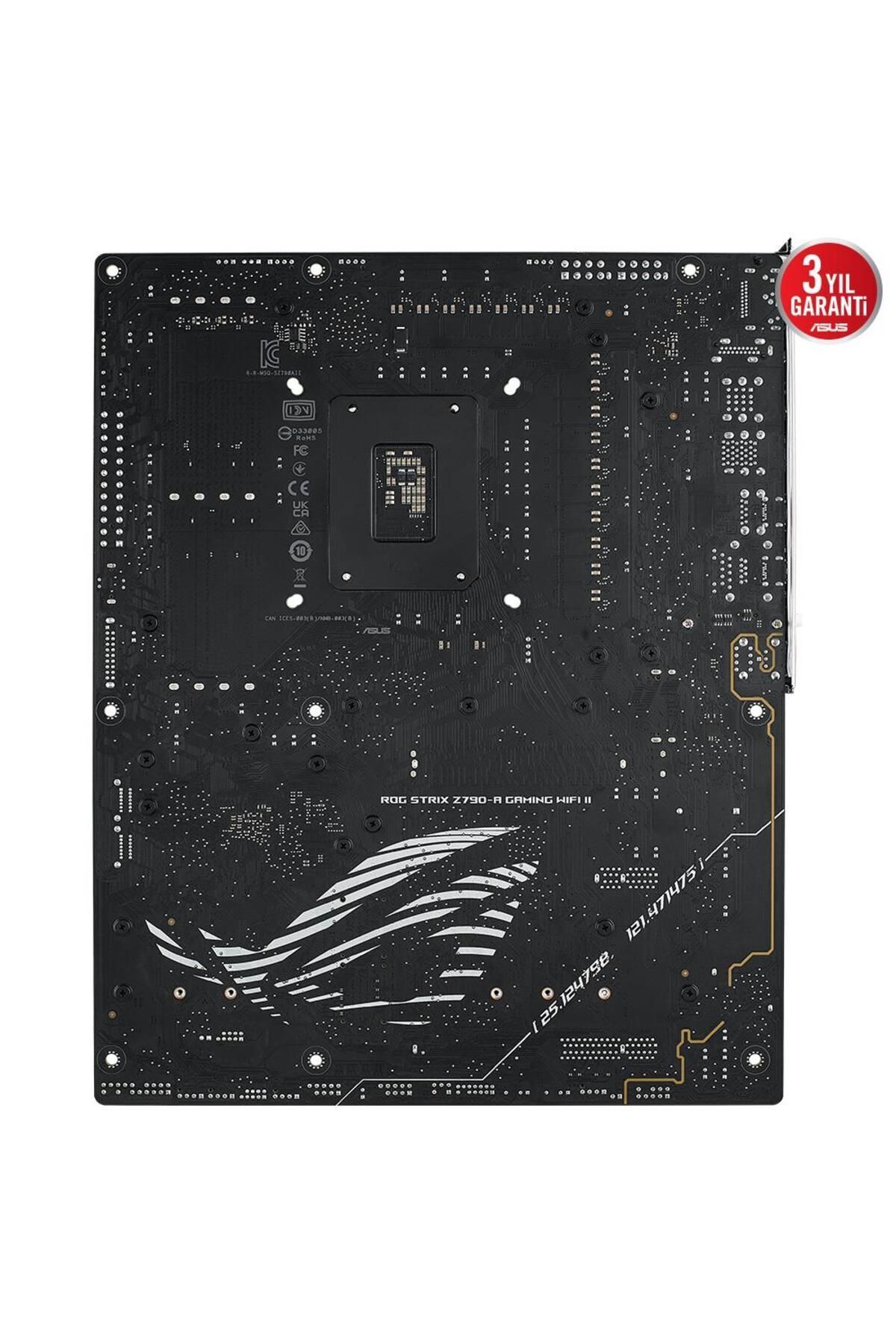 ASUS-Rog Strix Z790-A Gaming Wifi Ii - Ddr5 8000 Dp HDMI 5X M2 Usb3.2 Wifi Rgb 2.5Gbit 7