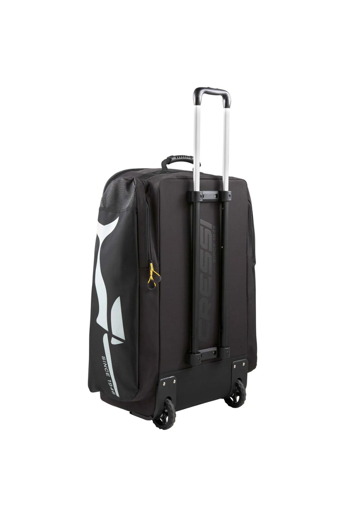 کیف غواصی 3 چرخ موبی سیاه زرد 100 لیتر cressi sub