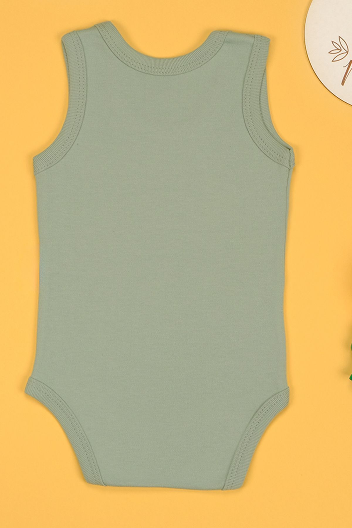 bebetospik Sütkolik Baskılı Pamuk Atlet Zıbın fotoğrafı 2 (önizleme)