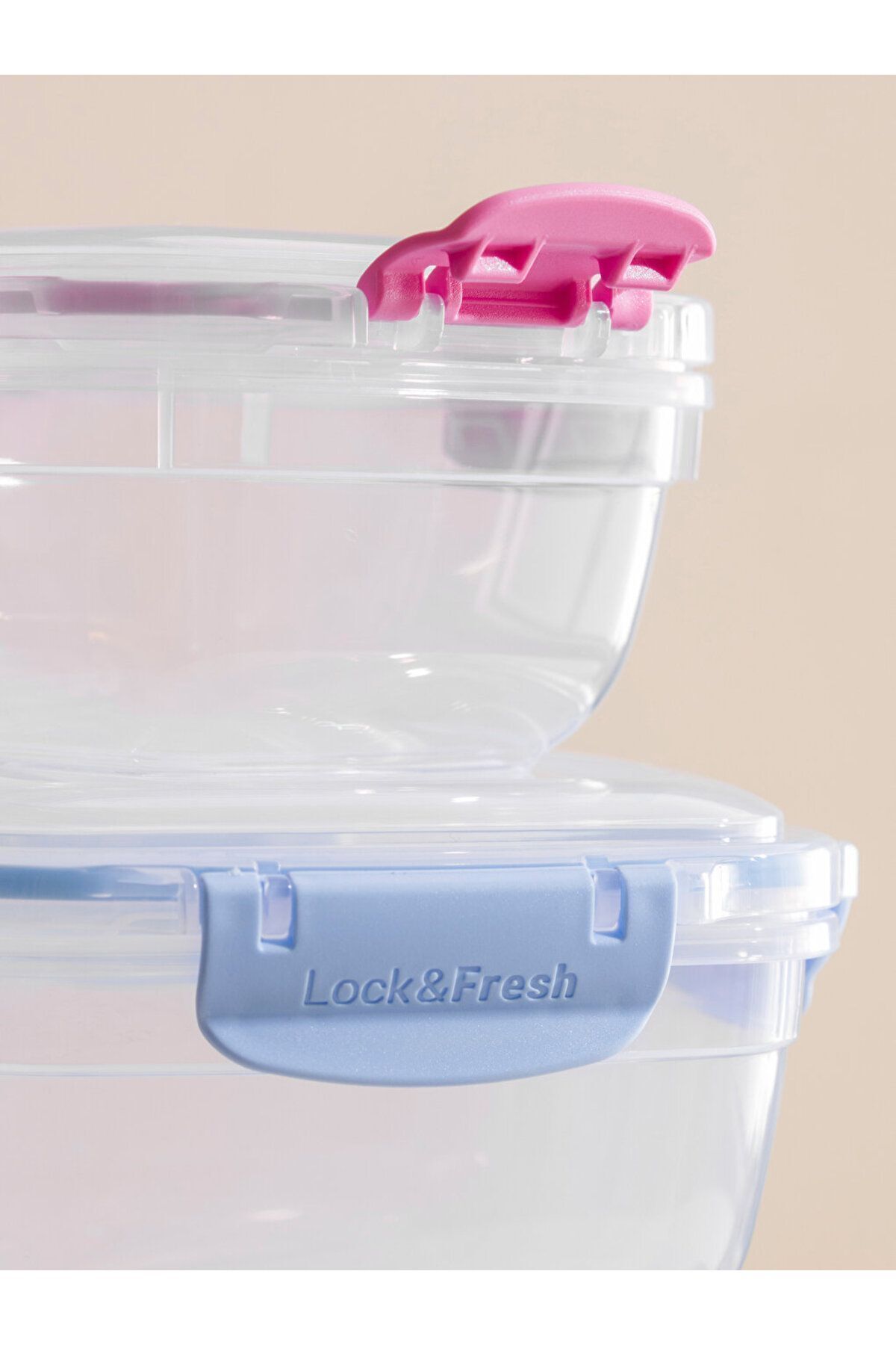 LC Waikiki-LCW HOME Storage Container with Lid Set of 4 3