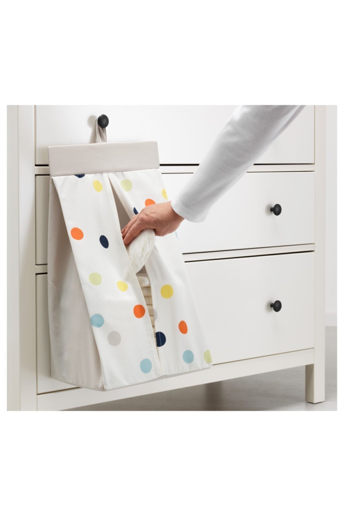 IKEA-Dromland Baby Diaper Bag Polka Dot, 30x52x22 Cm 2