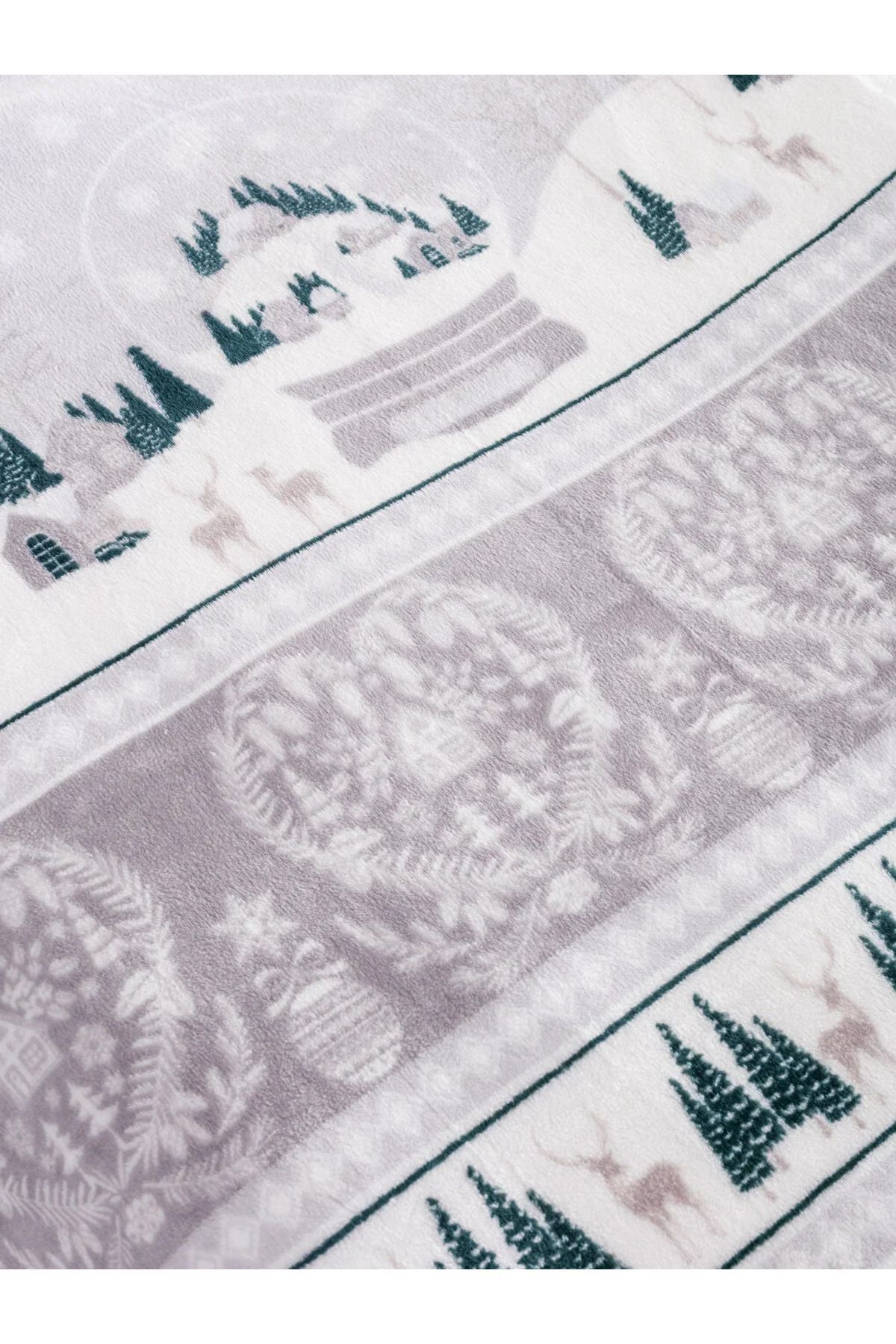 LC Waikiki-LCW HOME Patterned Welsoft Single Blanket 150x220 Cm 3