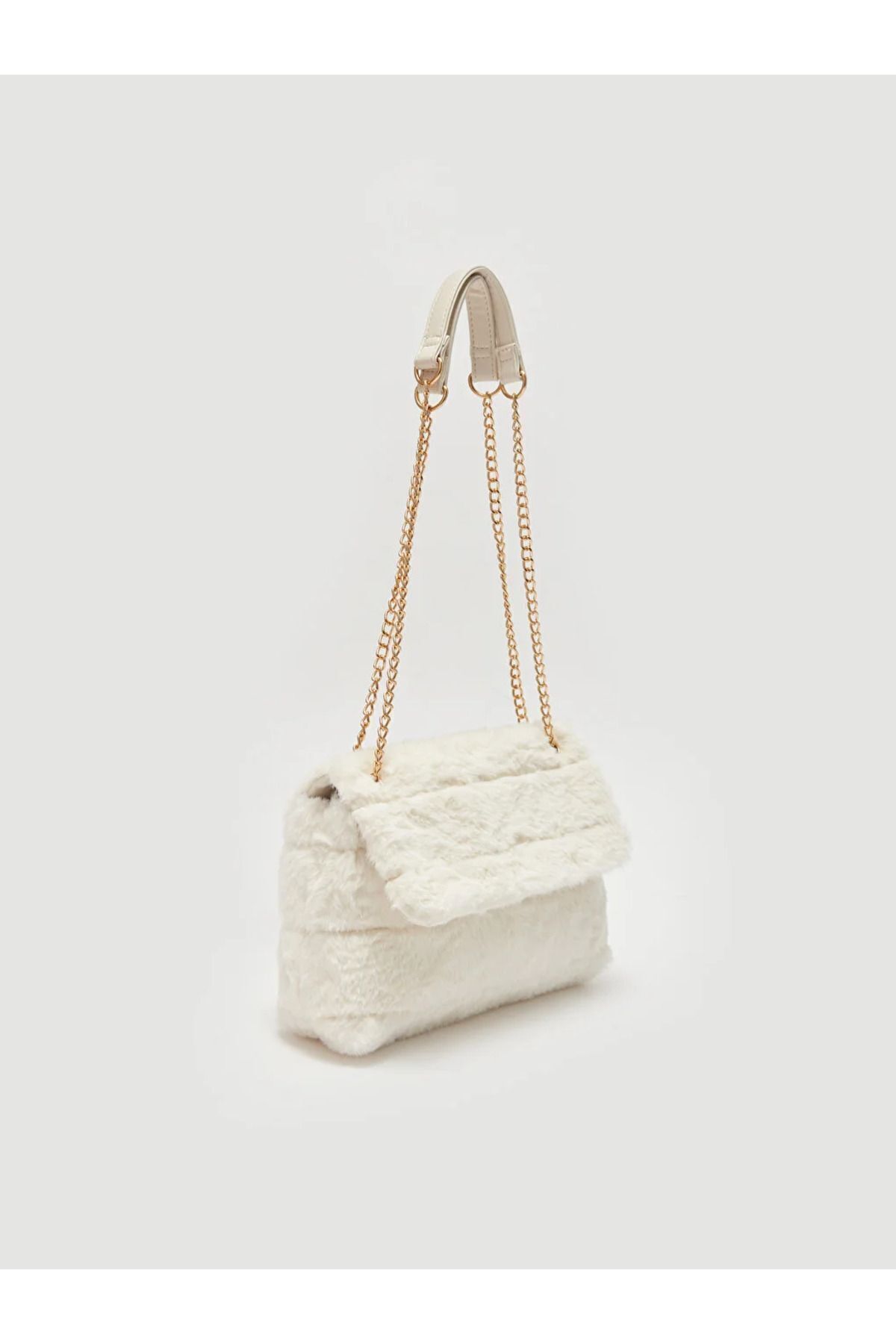 LCW ACCESSORIES کیف دستی خزدار زنانه LC Waikiki
