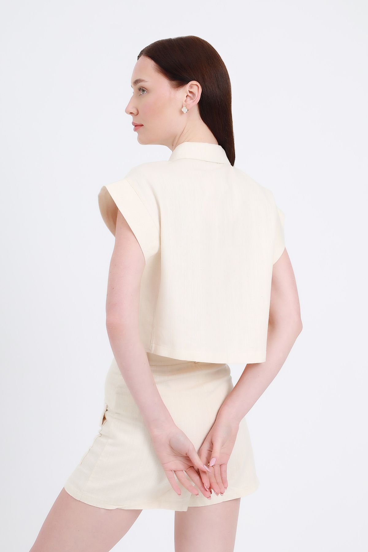 GaiaCollection-Short Shorts with Two Pockets 5