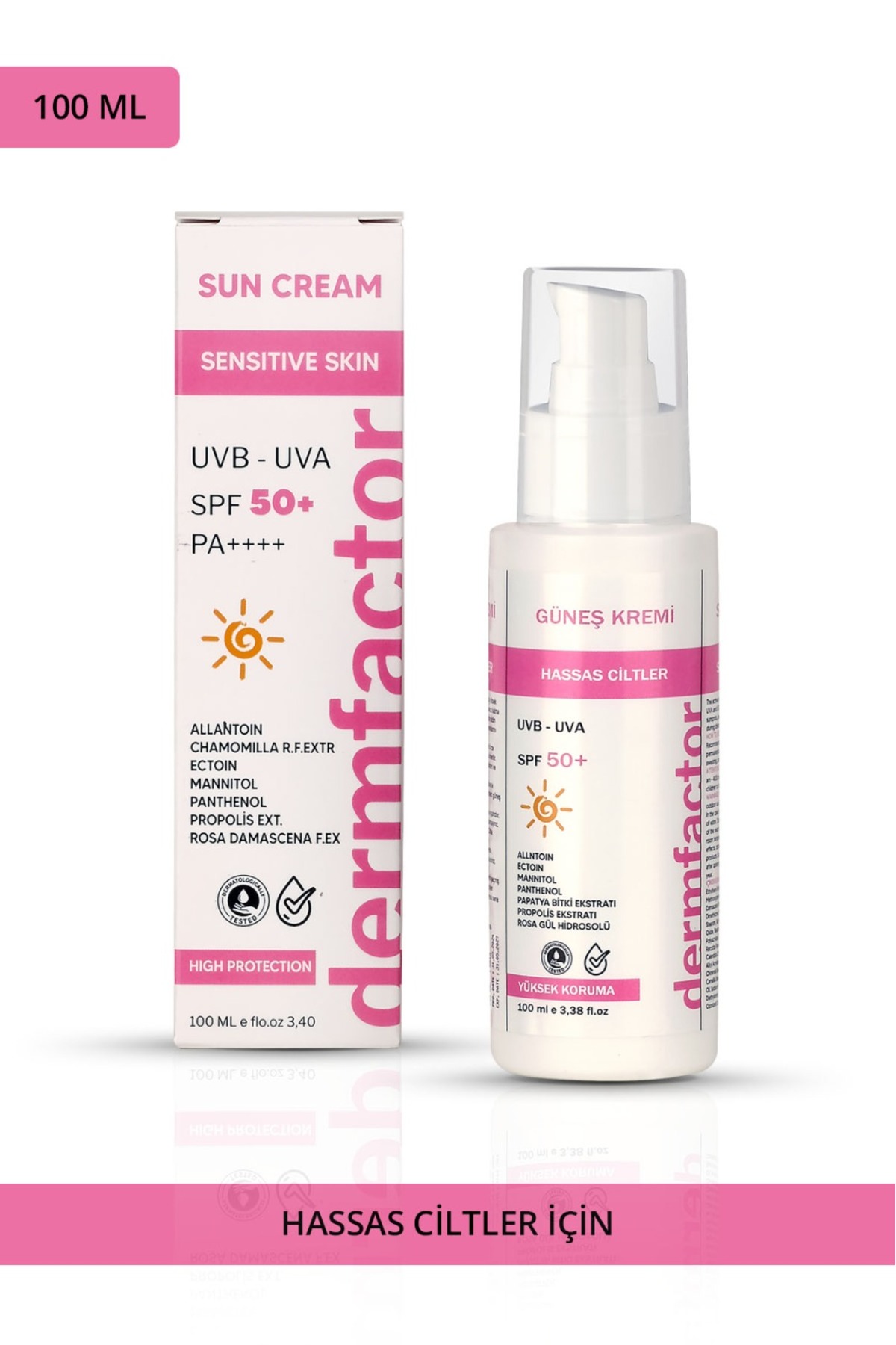 DERMFACTOR Ultra Protection Hassas Cilt Tipleri Için Güneş Kremi 50spf 120 ml