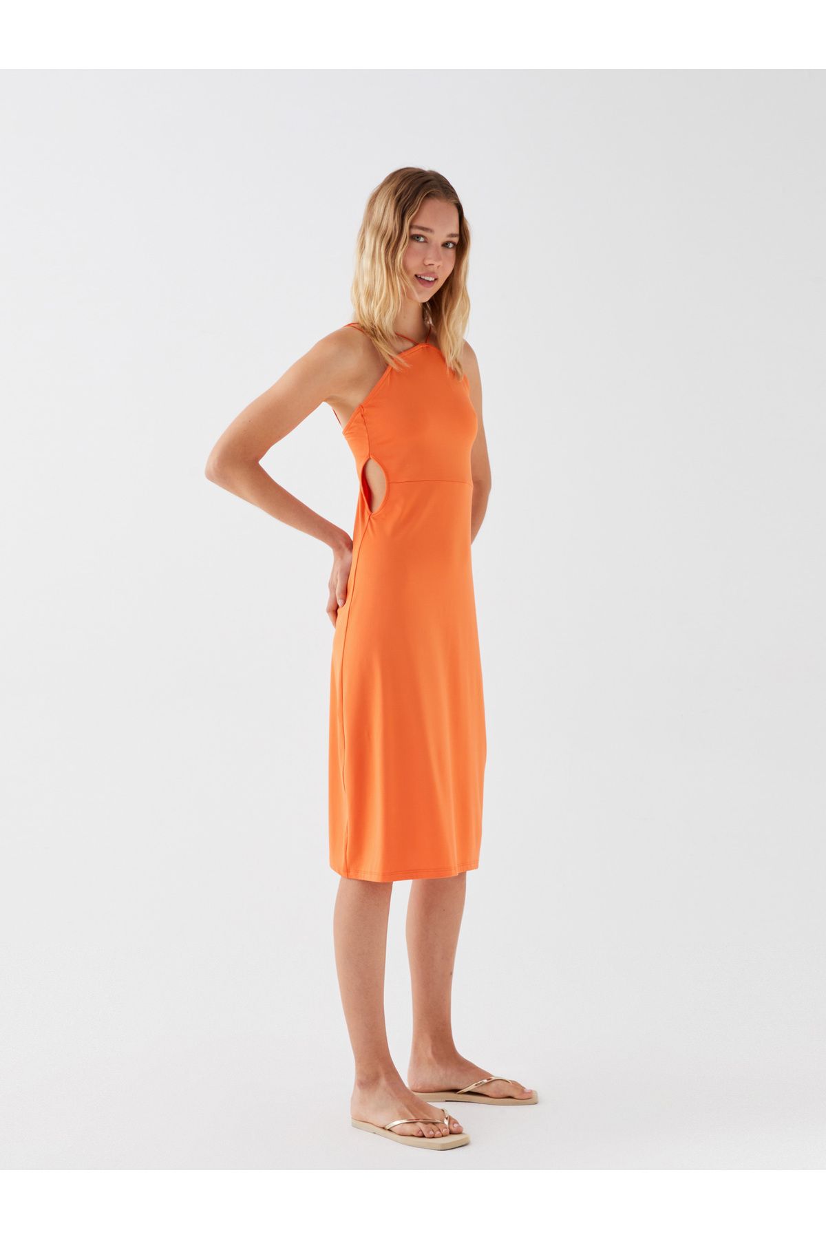 LC Waikiki-Strandkleid für Damen – Standard-Passform 1